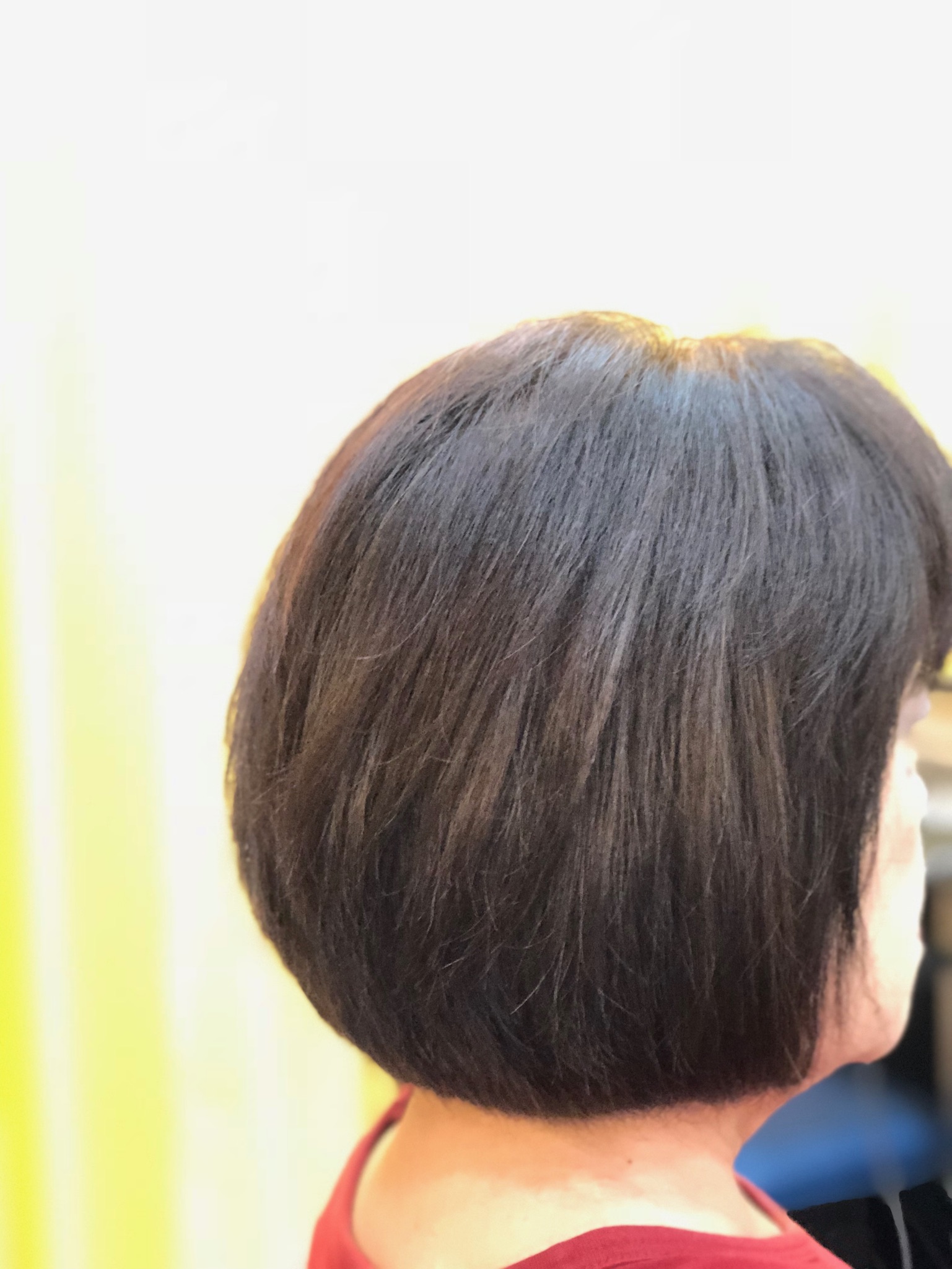 くせ毛でもキュビズムボブで楽ちんヘアーに