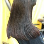 長いヘアースタイルもキュビズムカット＆HQヘナ＆インディゴ