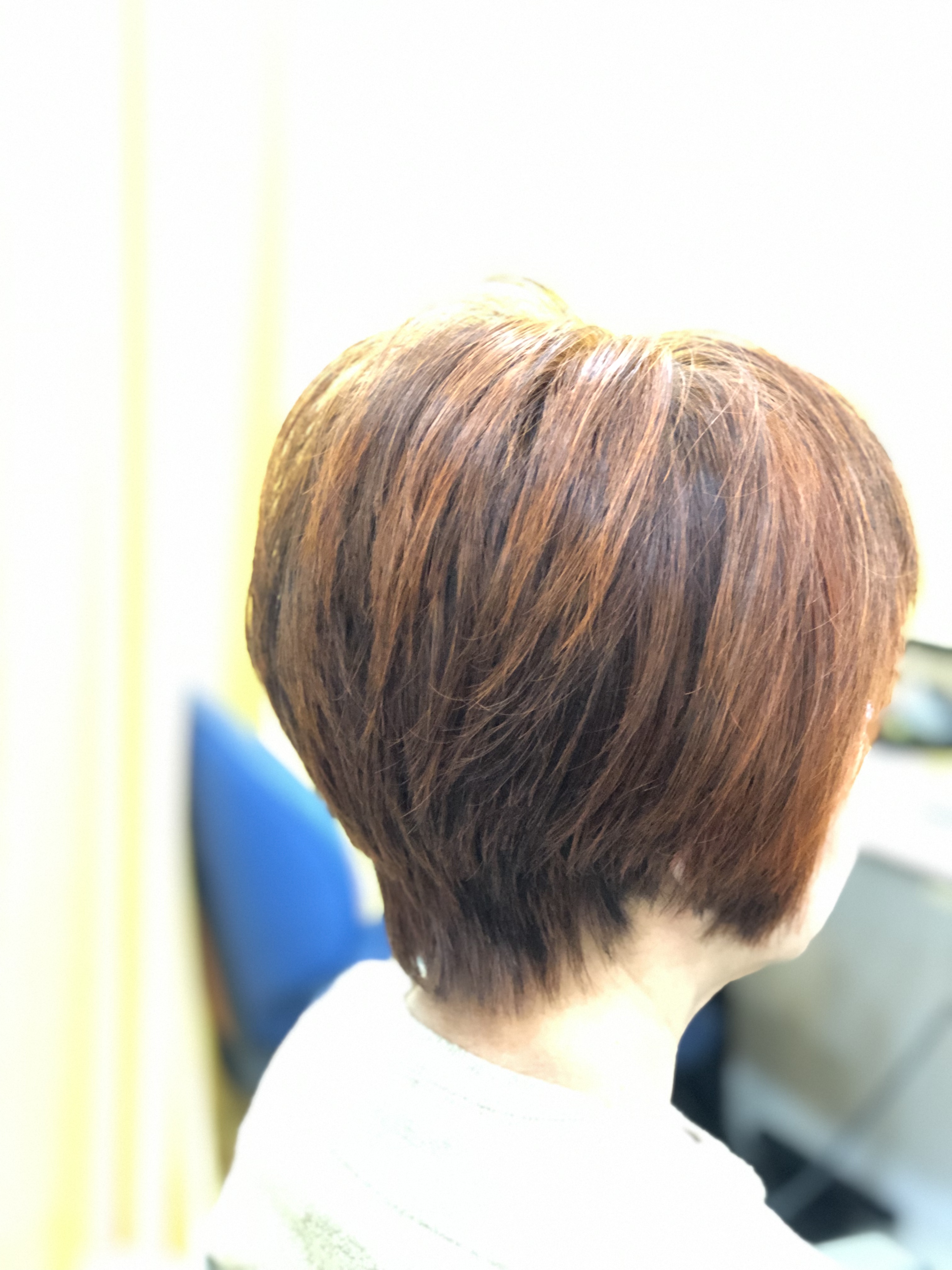 キュビズムカットで楽ちんヘアーに～