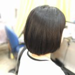 キュビズムボブで楽ちんヘアー