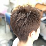 男性もキュビズムカットで楽ちんヘアー