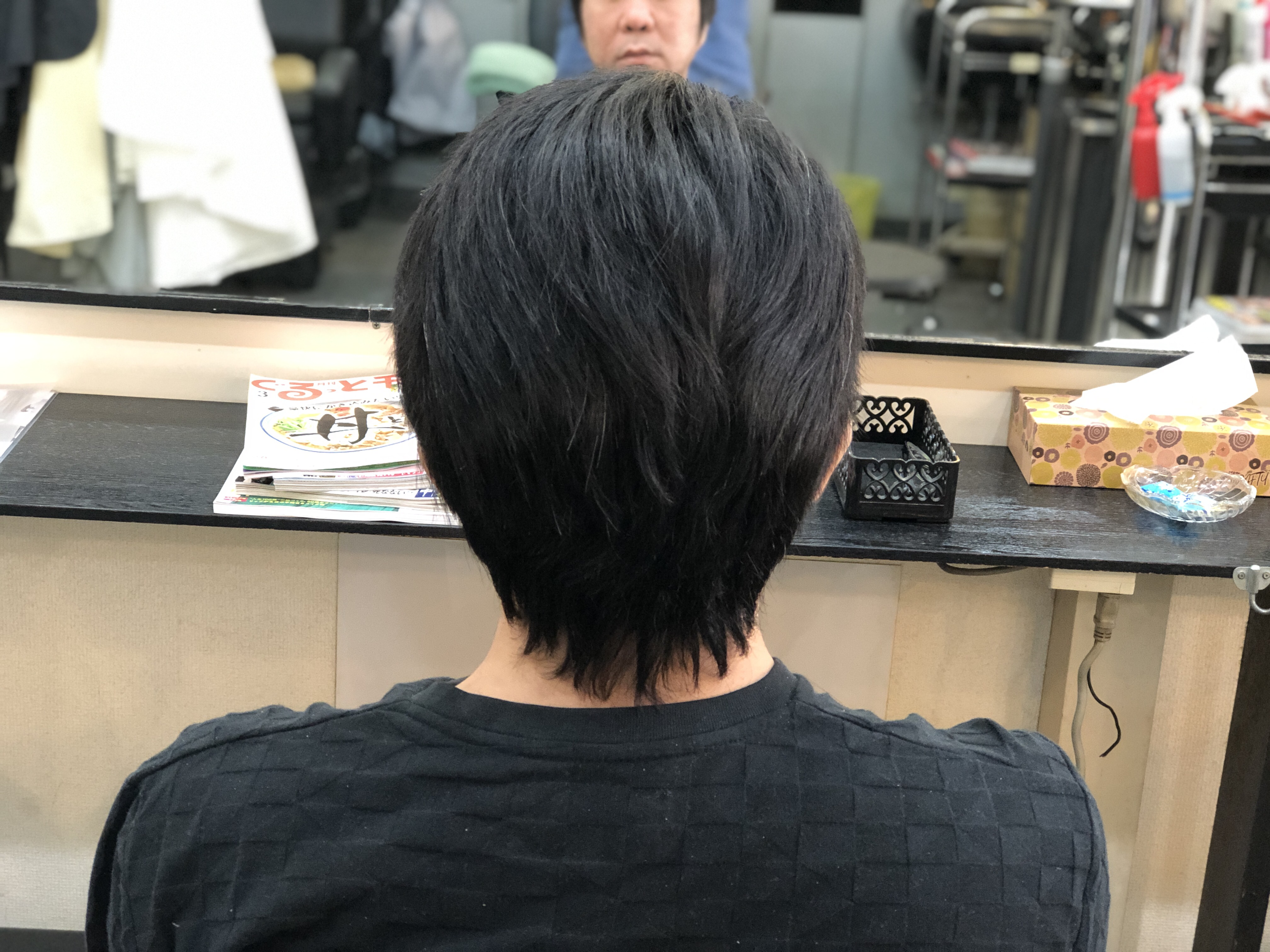 男性のくせ毛さんもキュビズムカットで楽ちんヘアーに