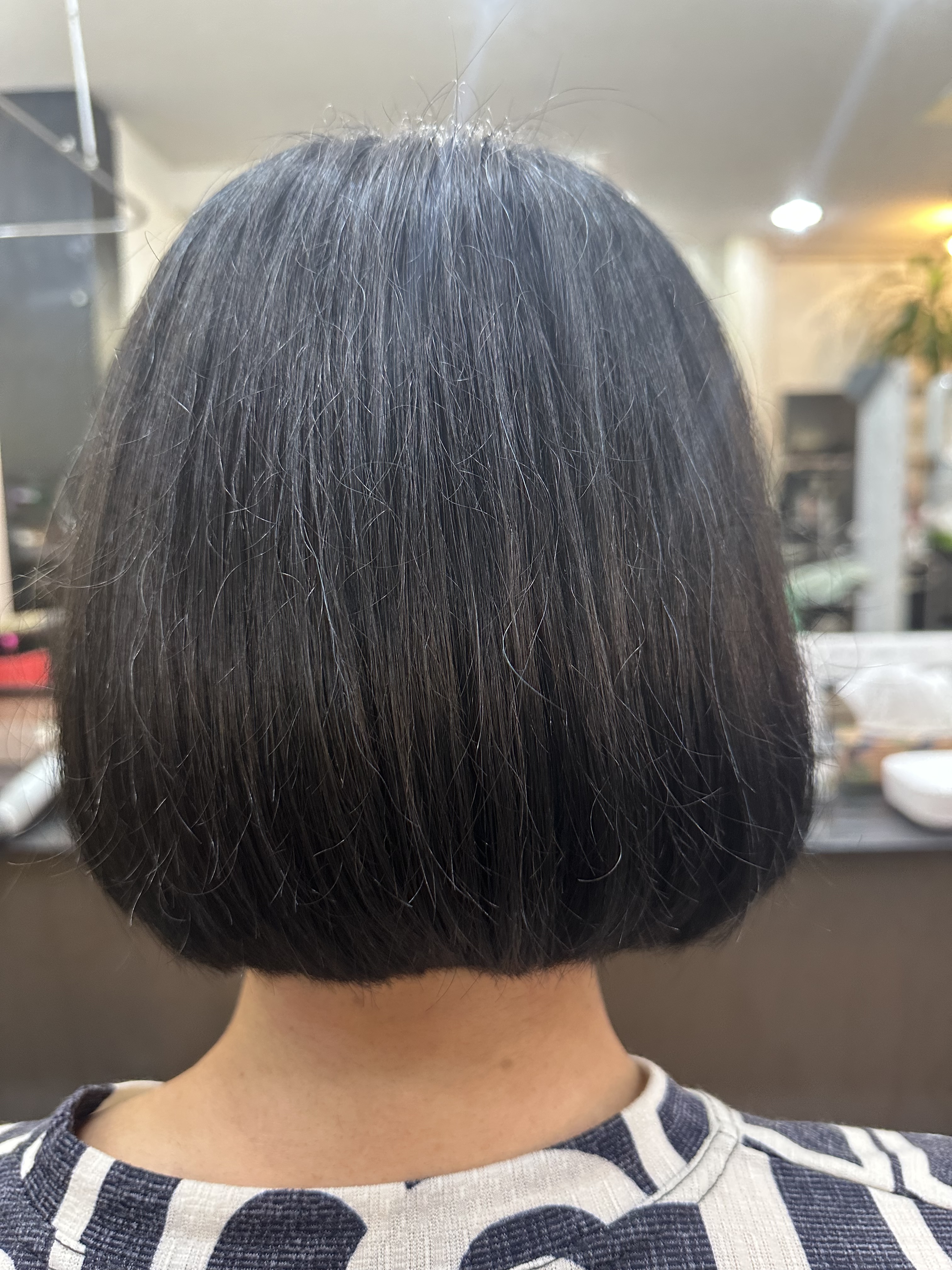 骨格修正くせ毛カット&美ら藍😊