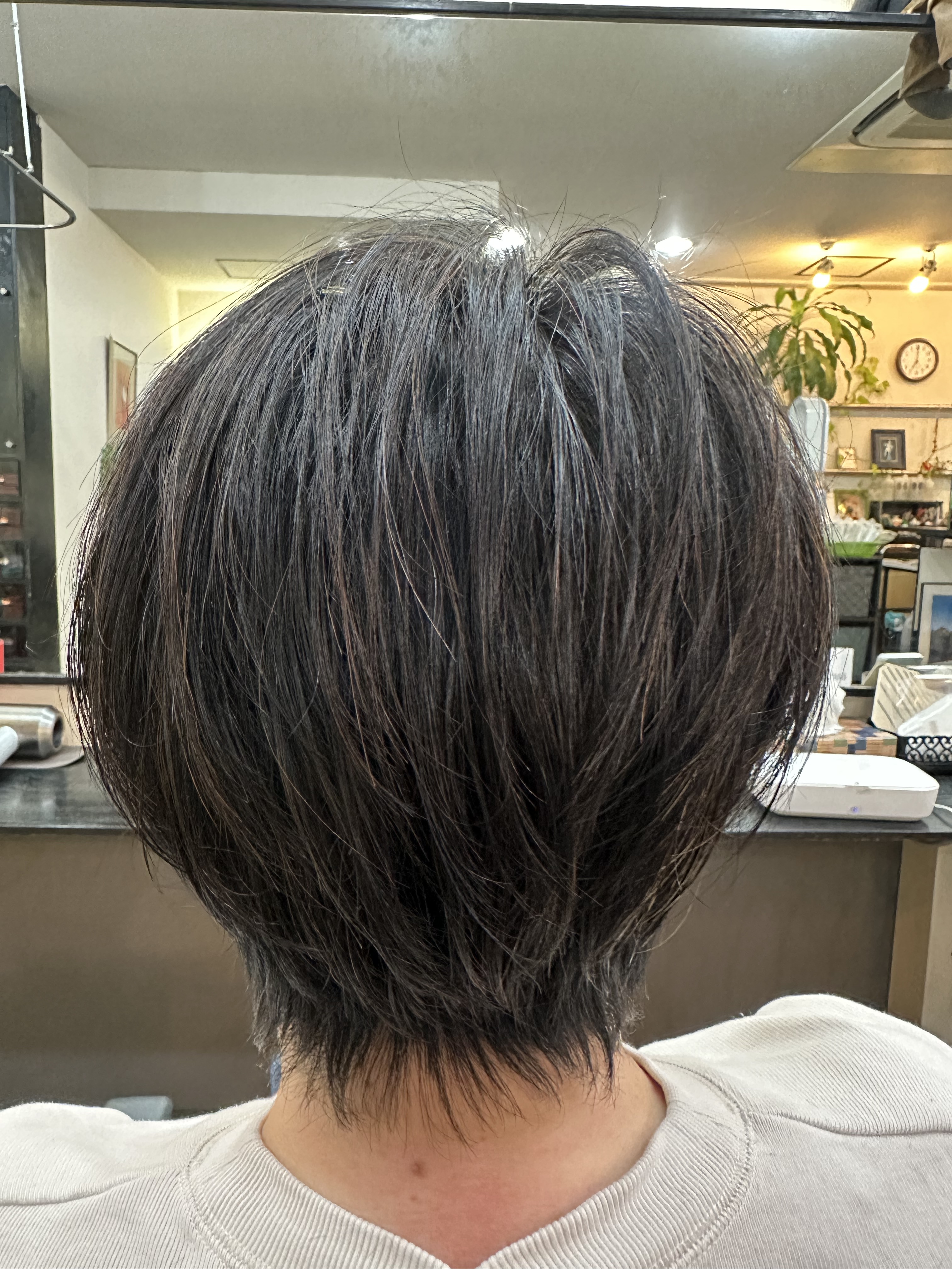 骨格修正くせ毛カット&アロマカラー😊