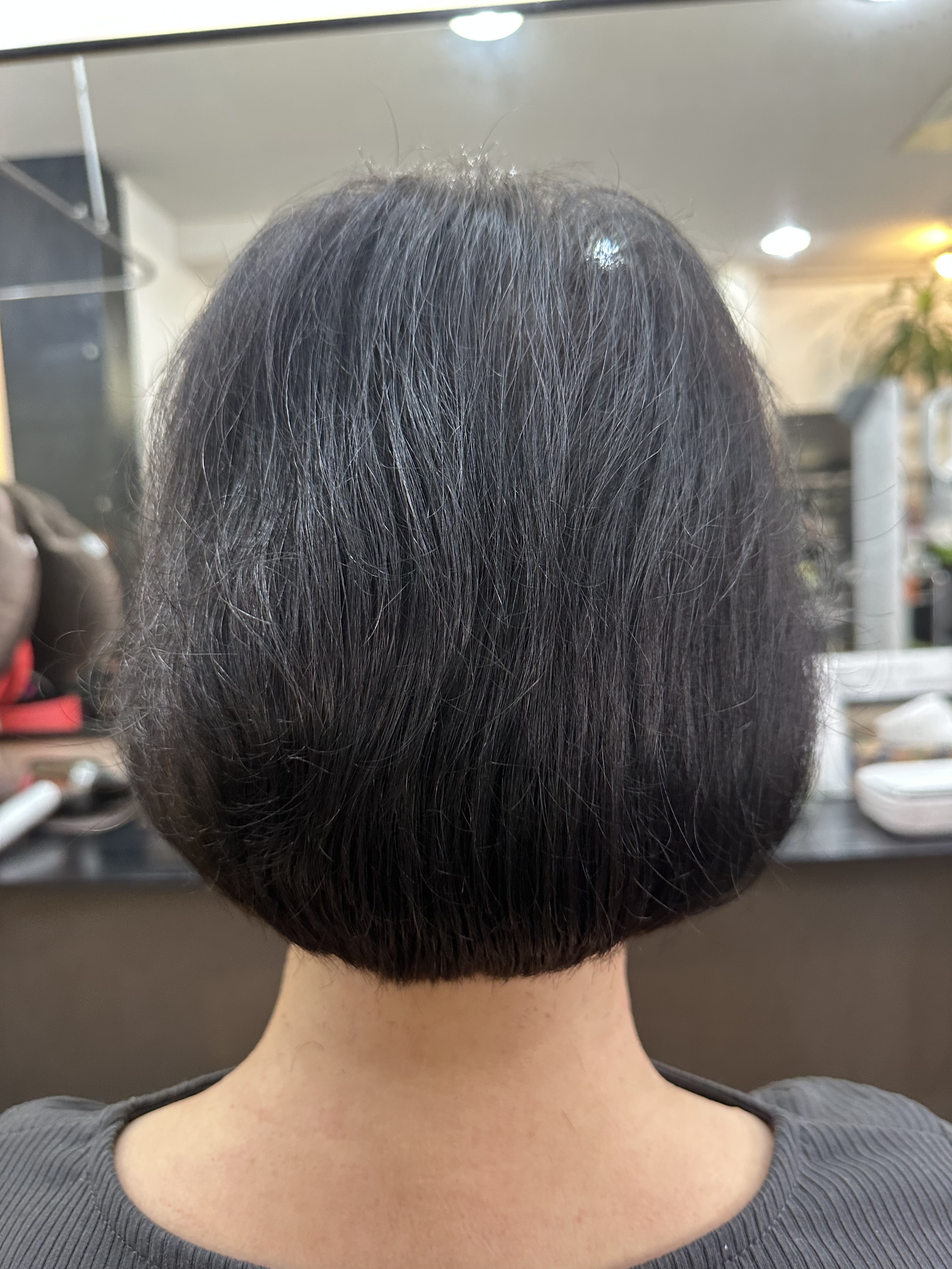 骨格修正くせ毛カットでブローレススタイル😊