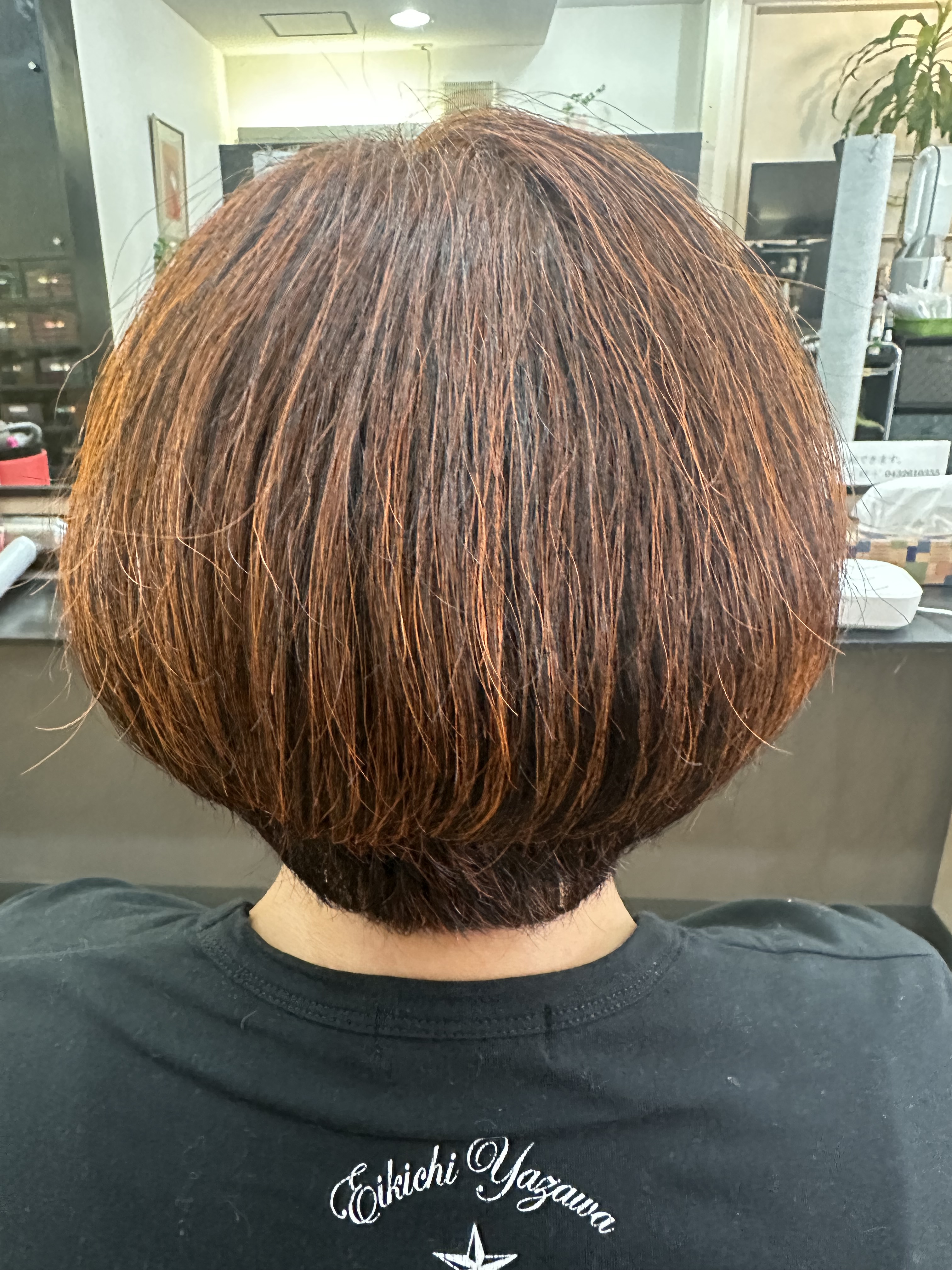 骨格修正くせ毛カット＆美らヘナ😊