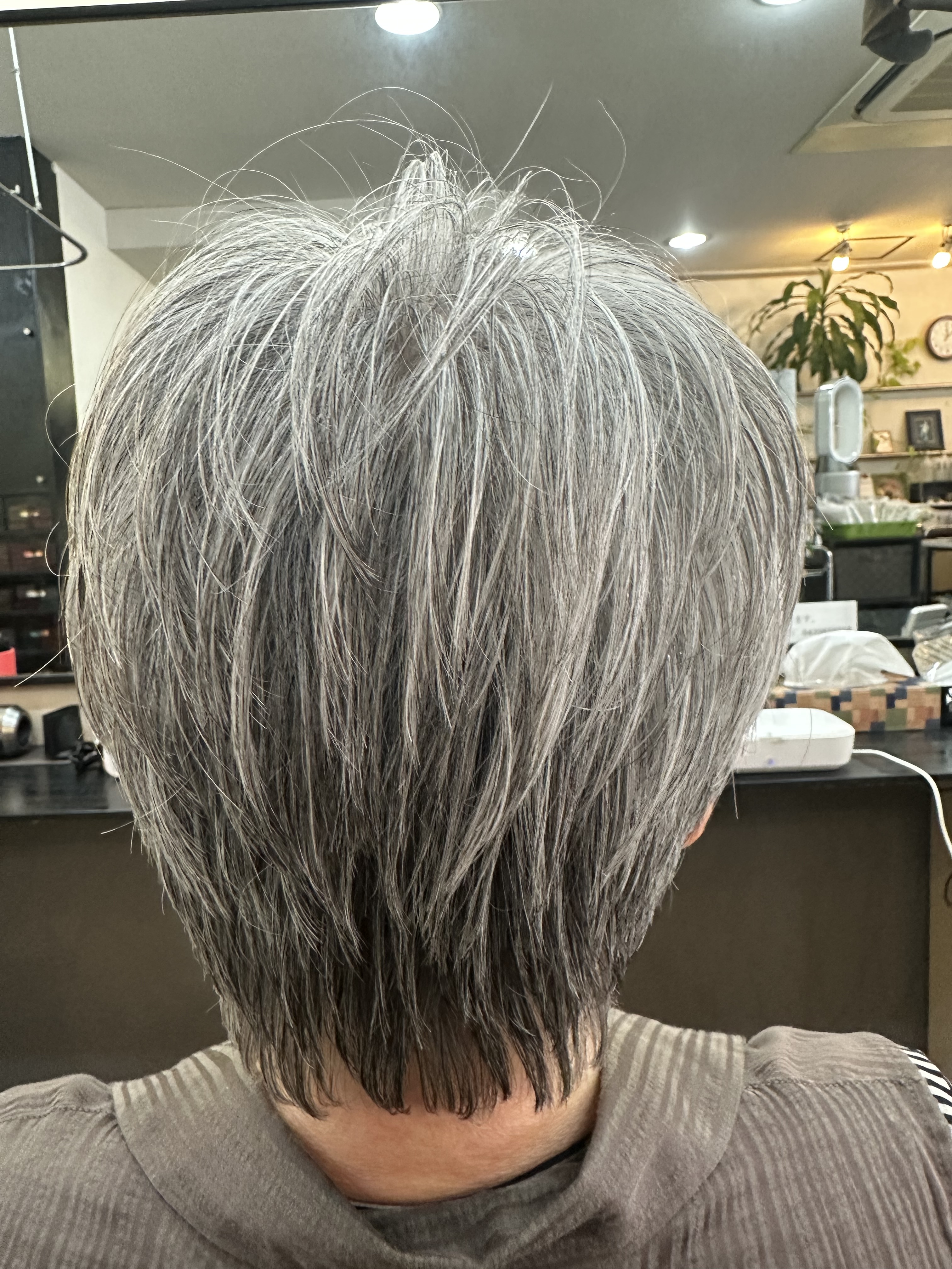 骨格修正くせ毛カットでブローレススタイル😊