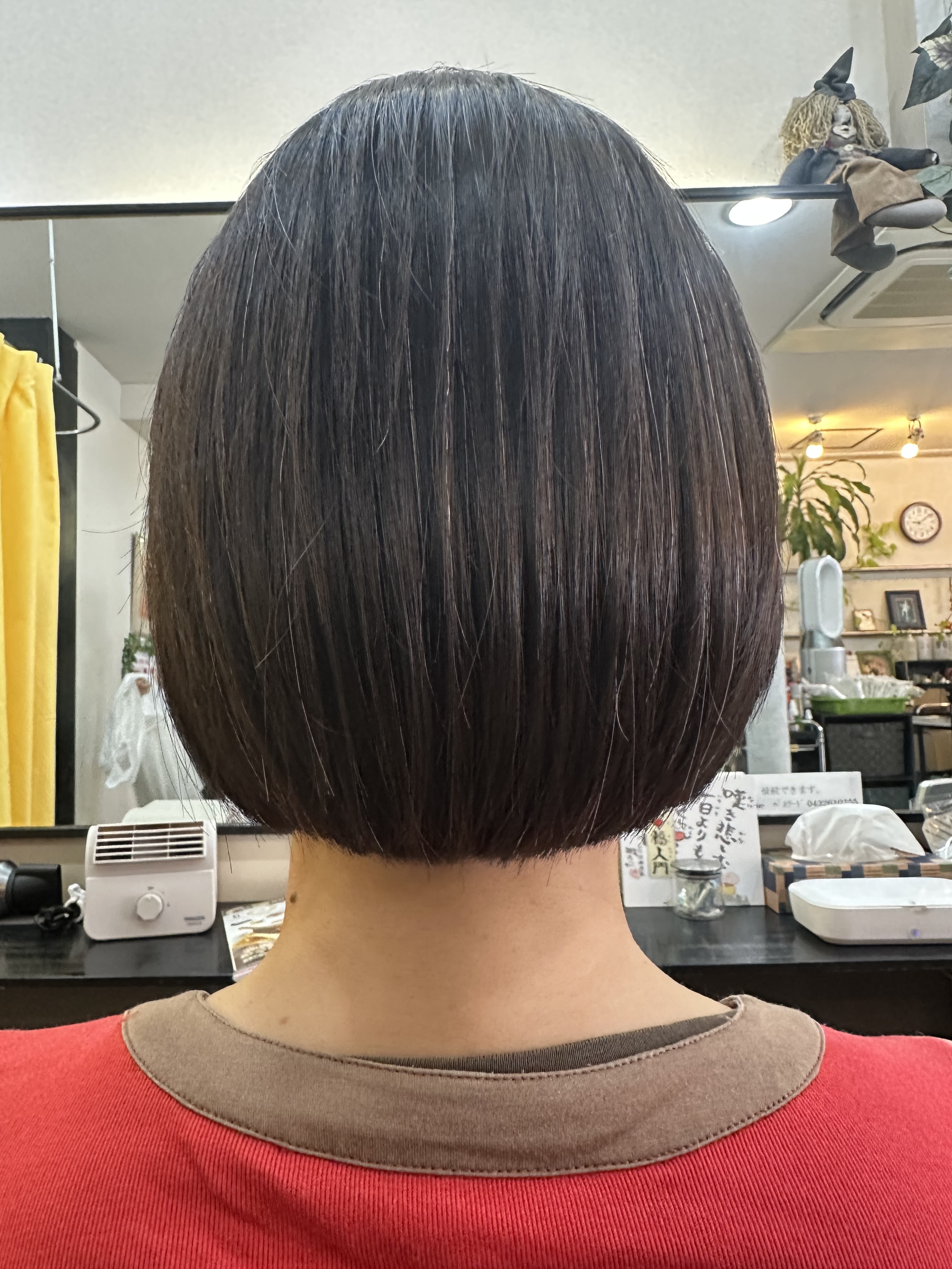 骨格修正くせ毛カットでブローレススタイル😊