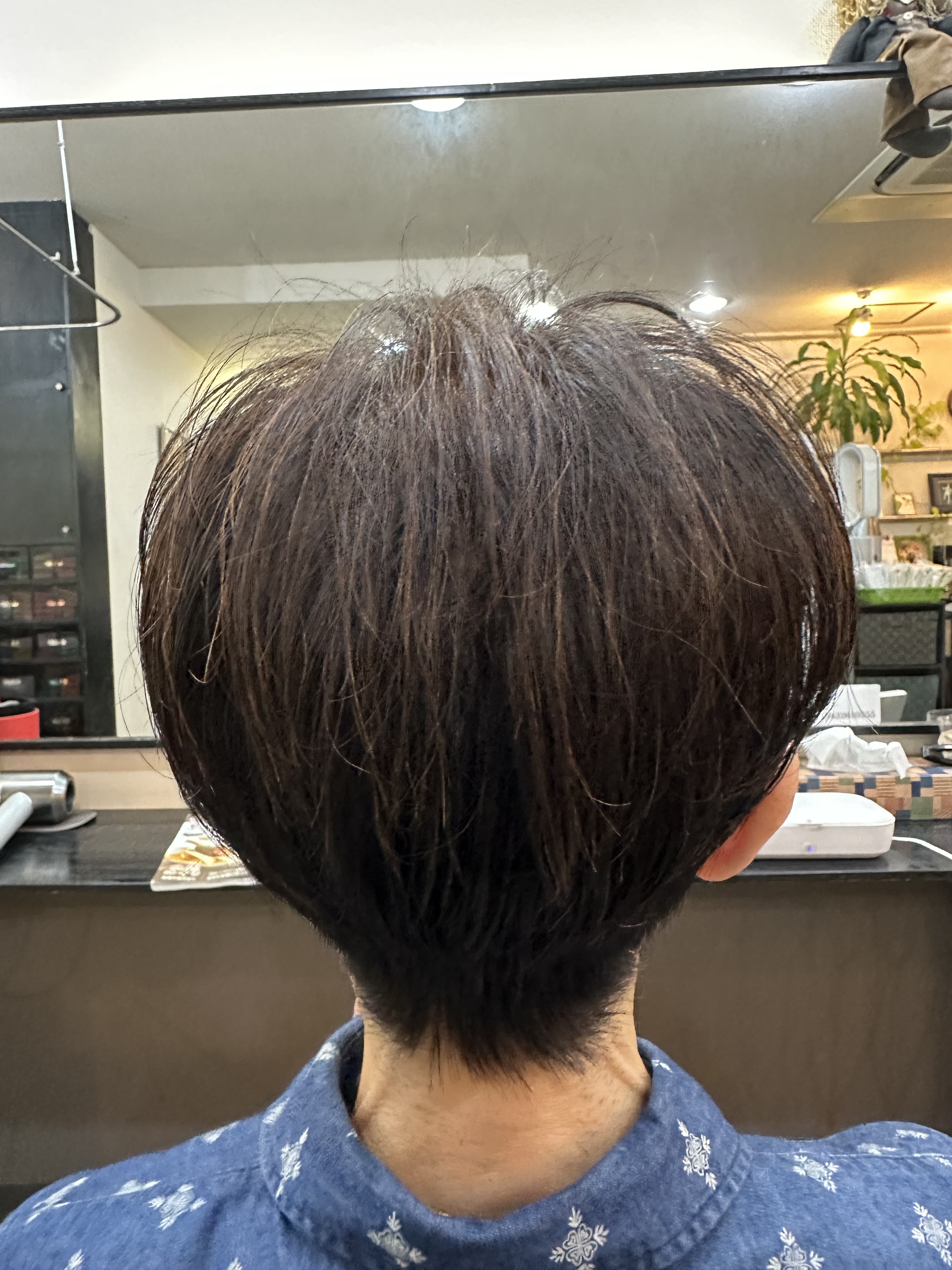 骨格修正くせ毛カット&アロマカラー😊