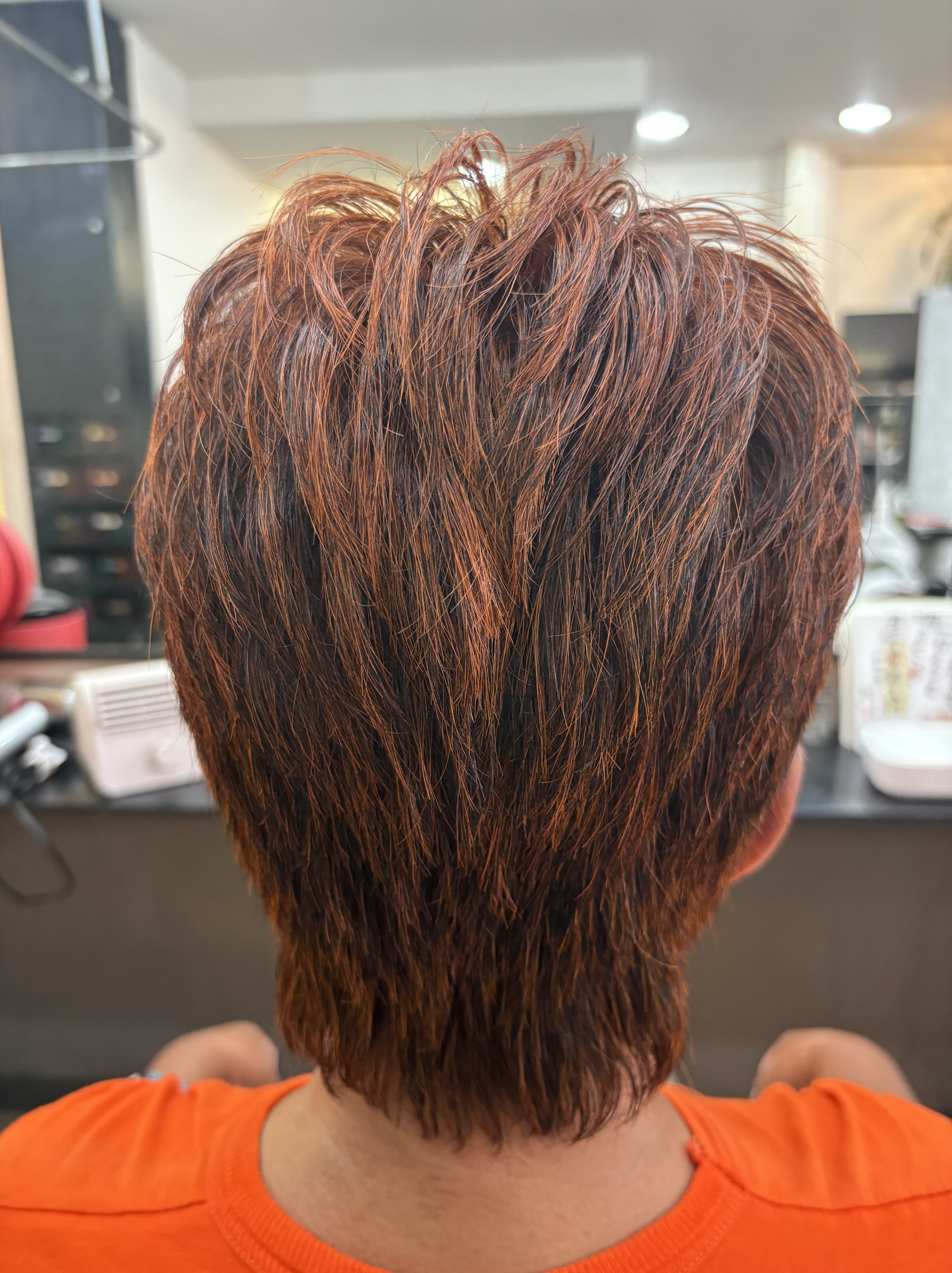 骨格修正くせ毛カット＆美らヘナ😊