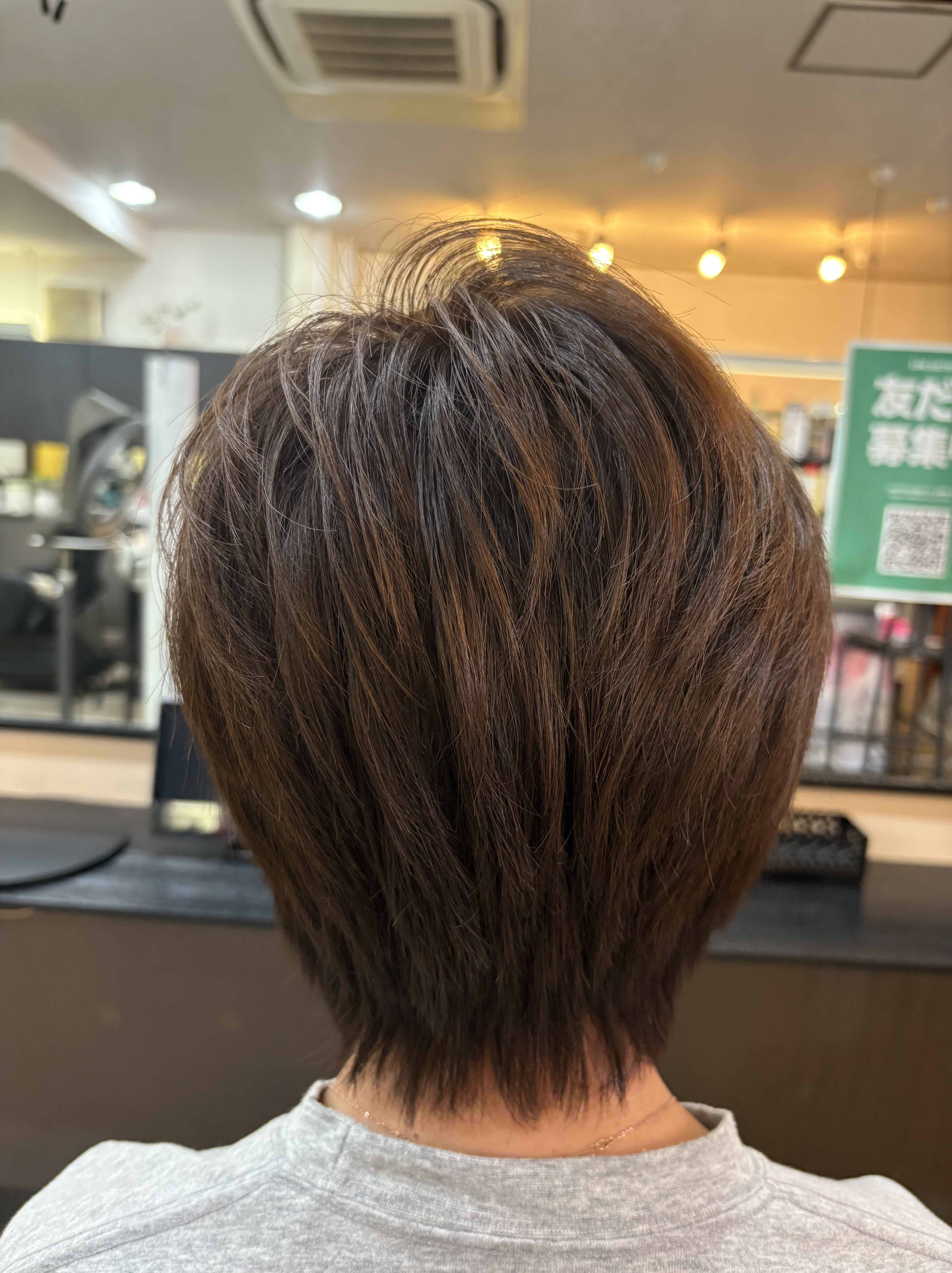 骨格修正くせ毛カットでブローレススタイル😊
