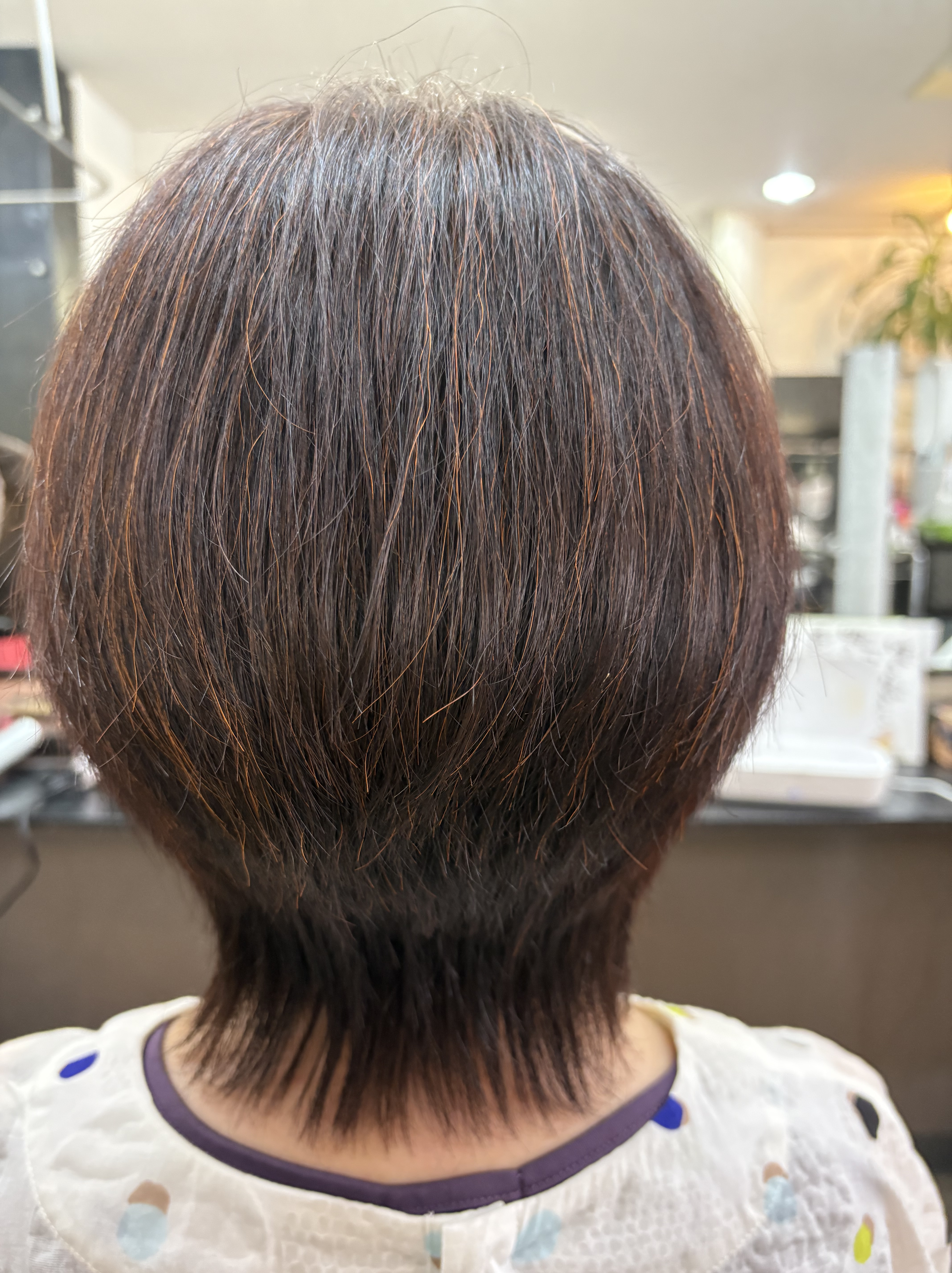 骨格修正くせ毛カット＆HQヘナ😊