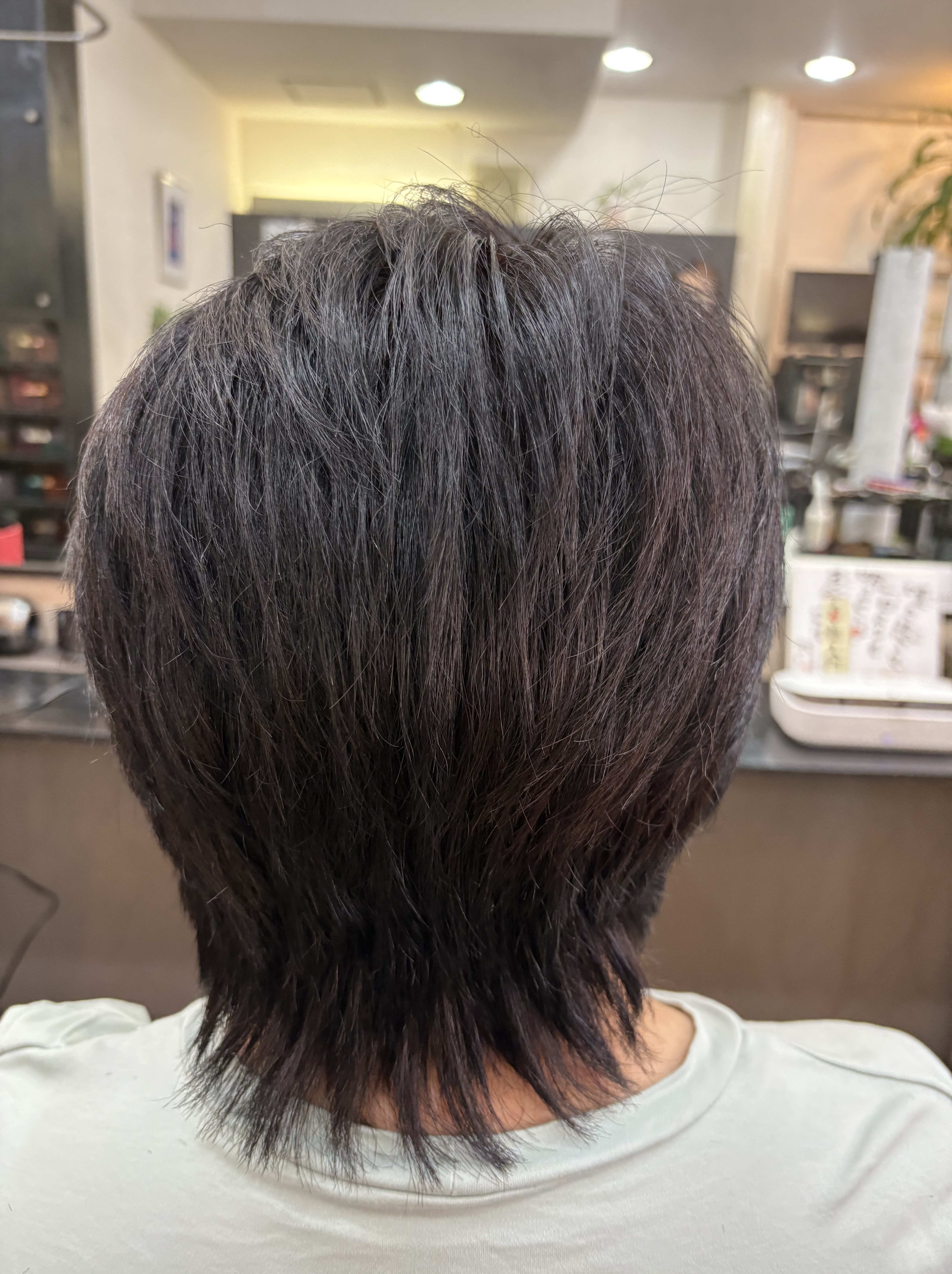 骨格修正くせ毛カット&アロマカラー😊