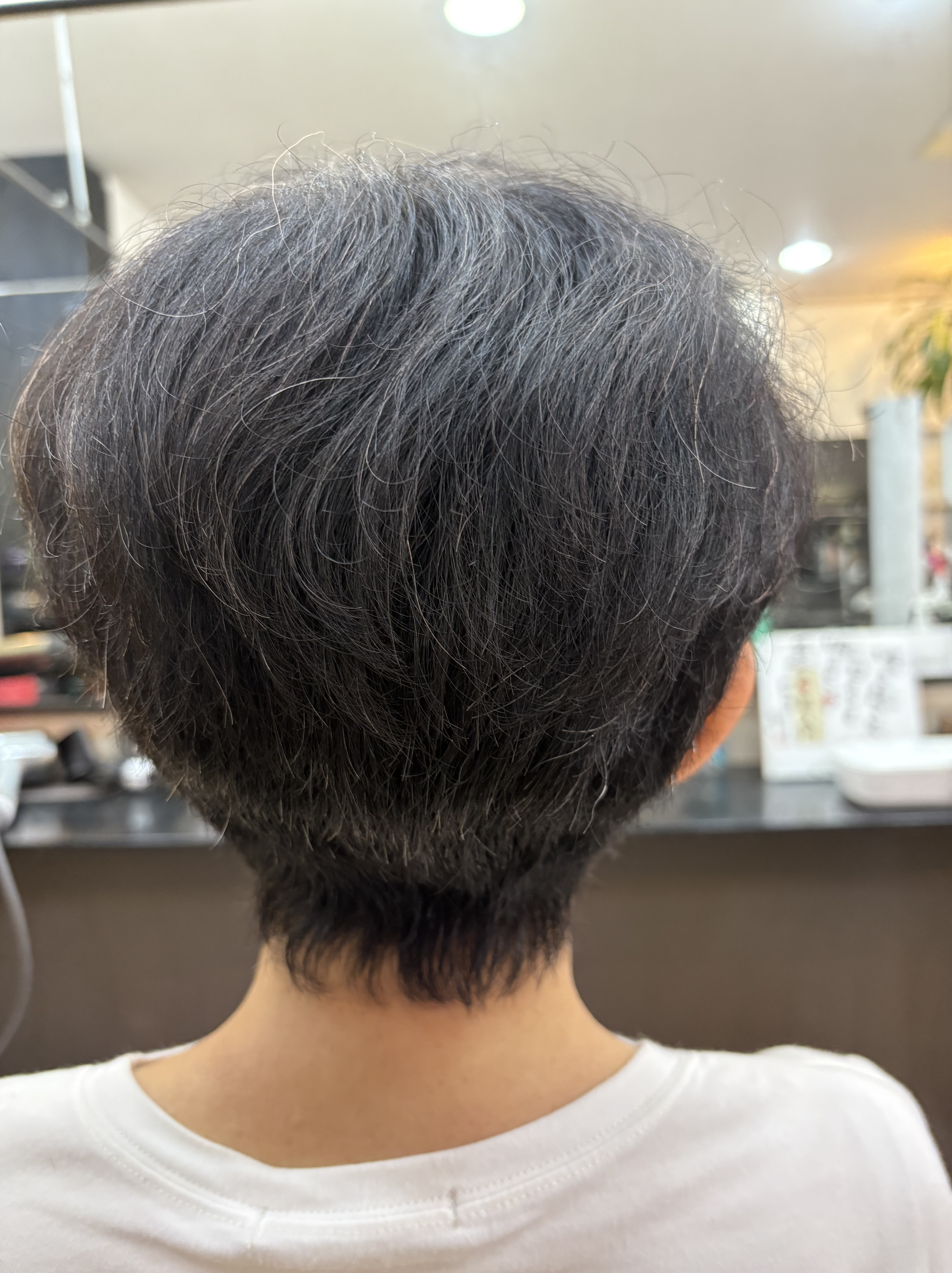 骨格修正くせ毛カットでブローレススタイル😊