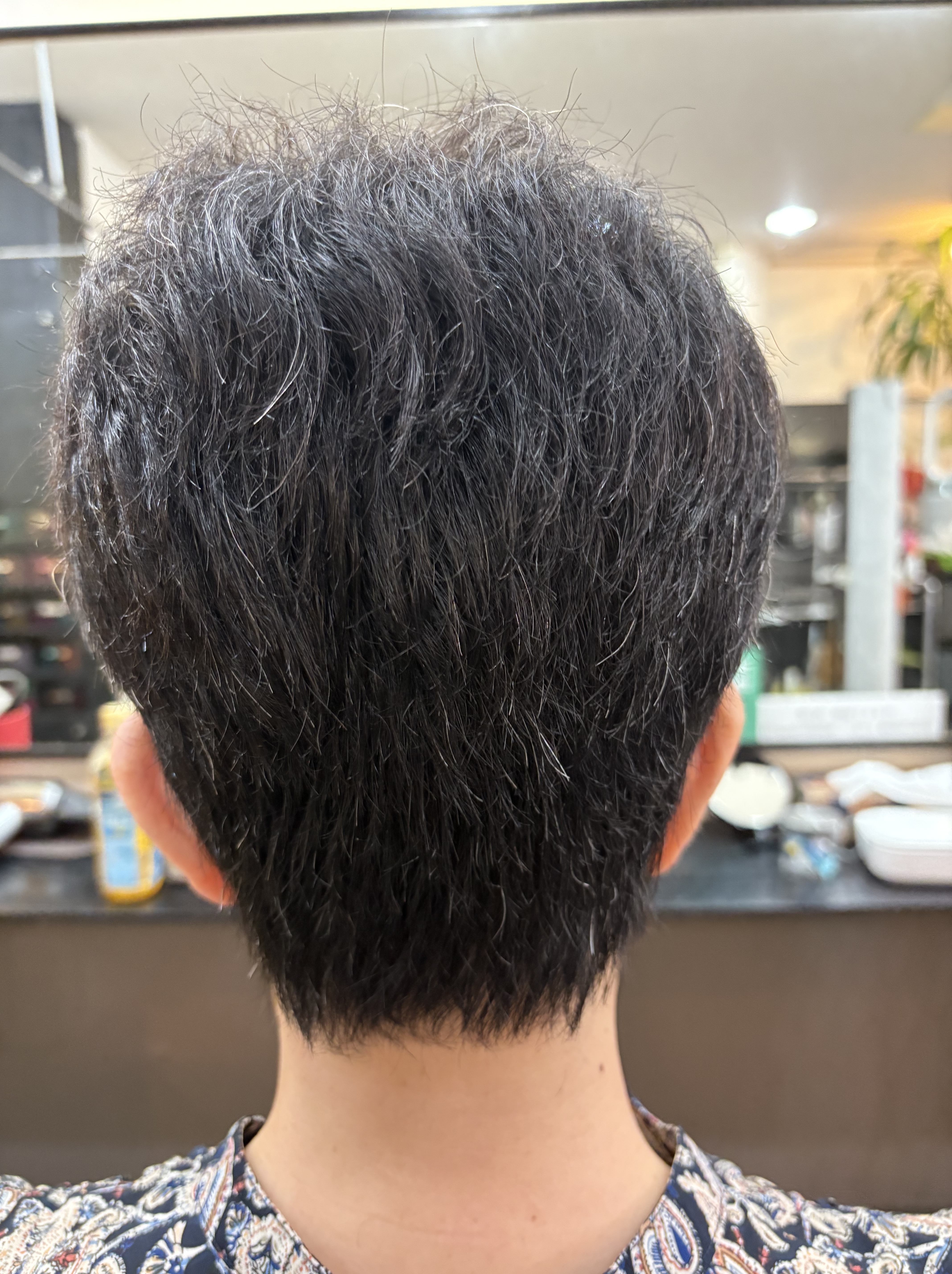 骨格修正くせ毛カットでブローレススタイル😊