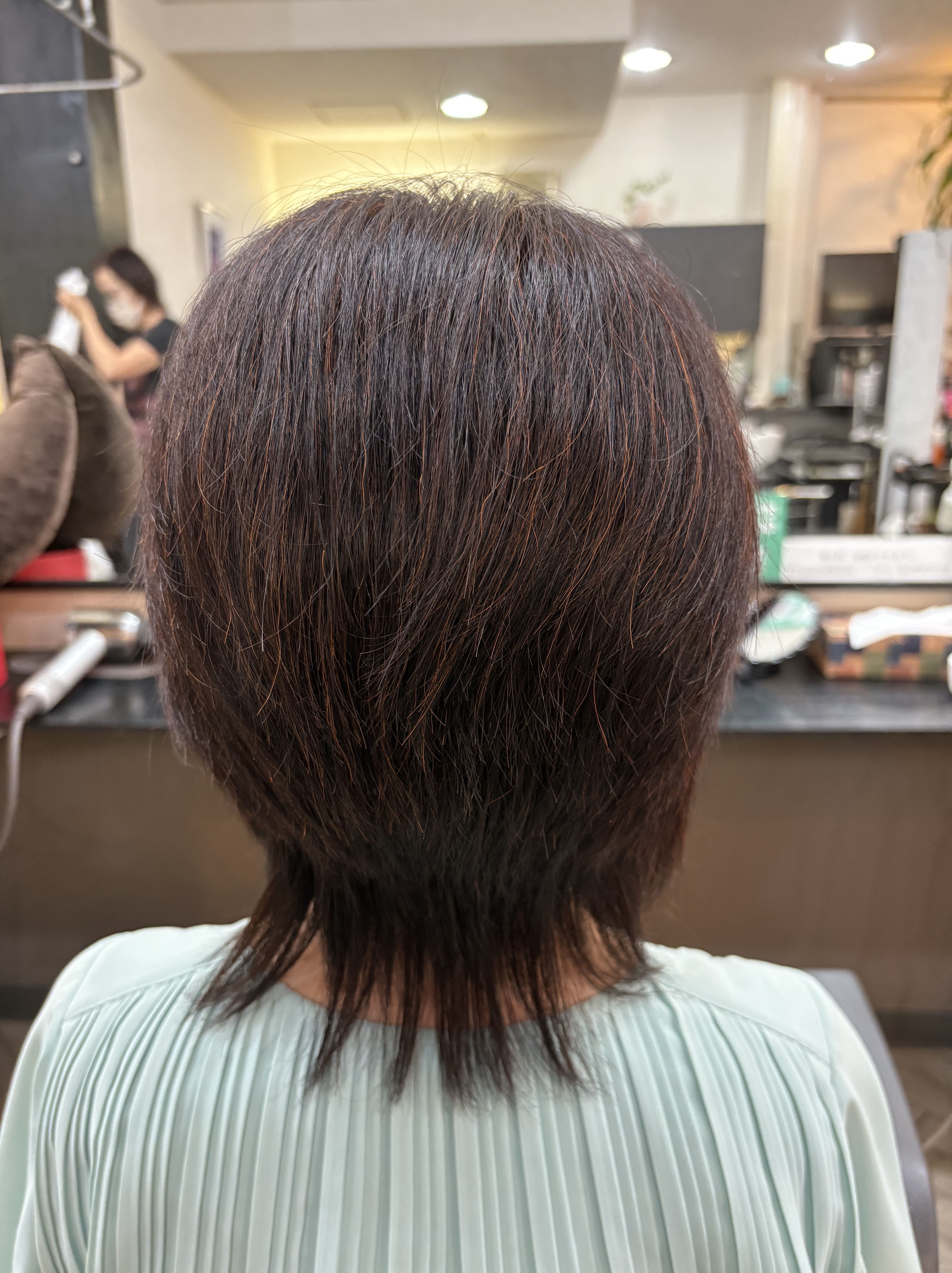 骨格修正くせ毛カット&HQヘナ😊