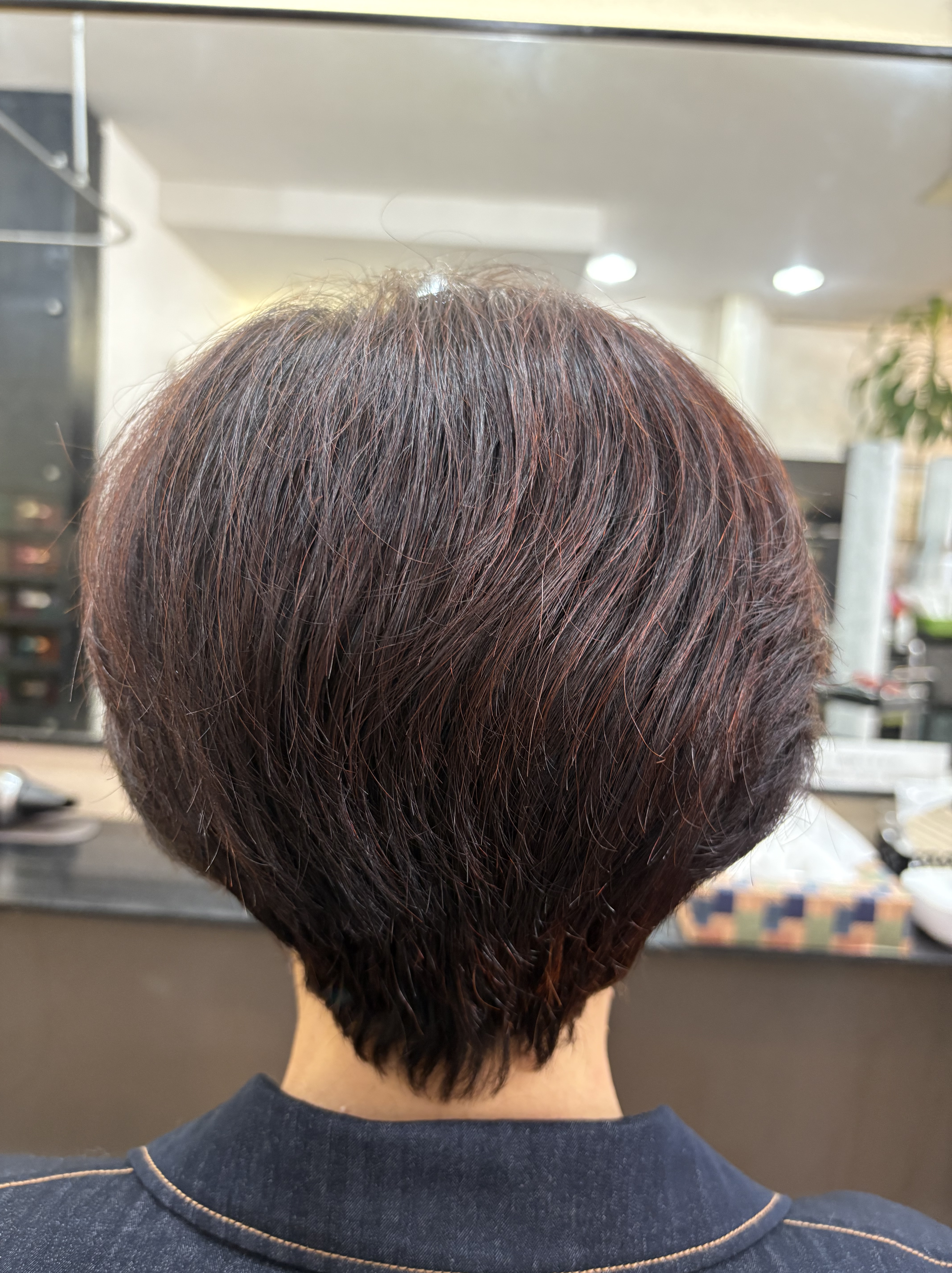 骨格修正くせ毛カット&美らヘナ+美ら藍😊