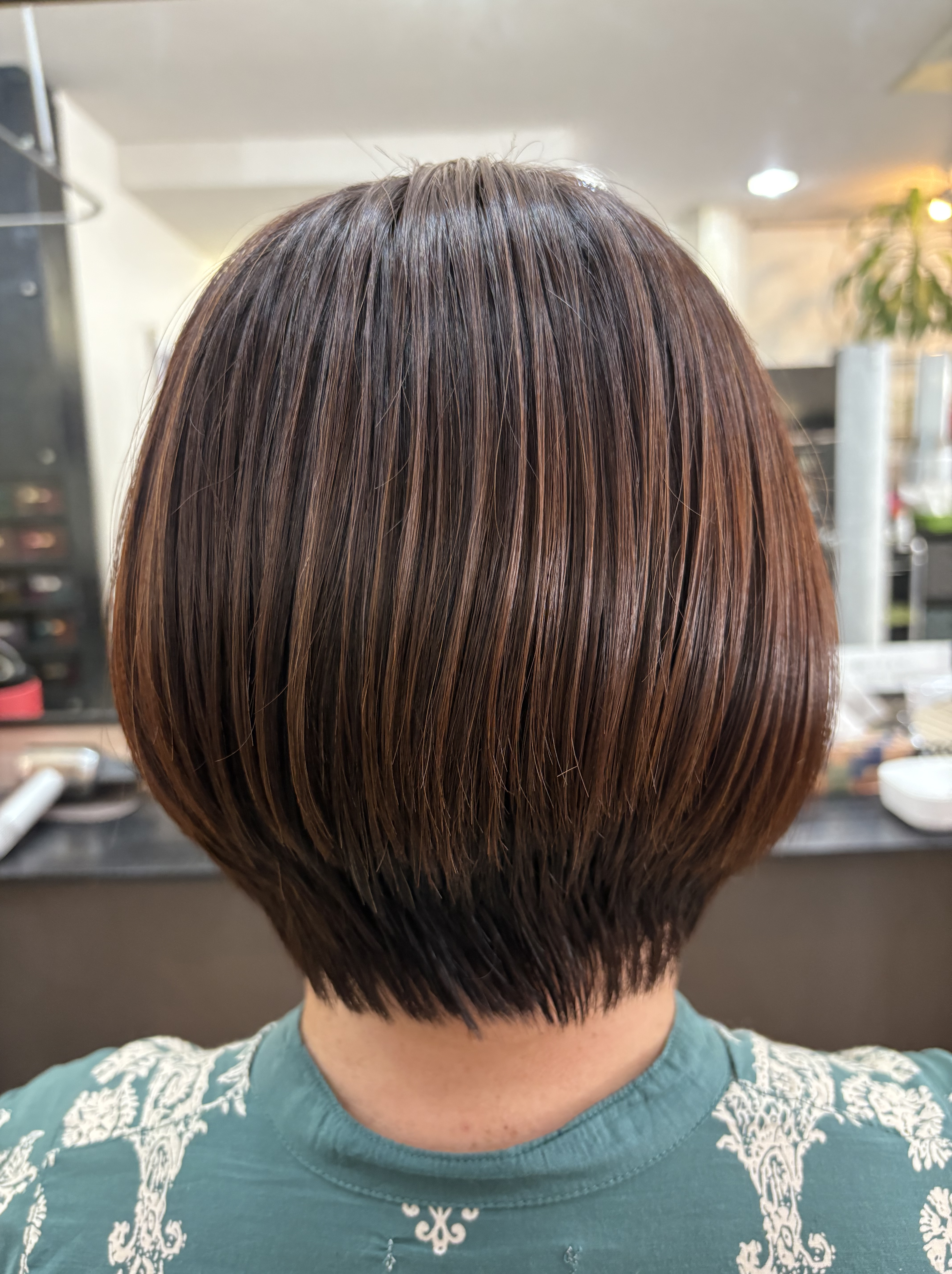 骨格修正くせ毛カットでブローレススタイル😊