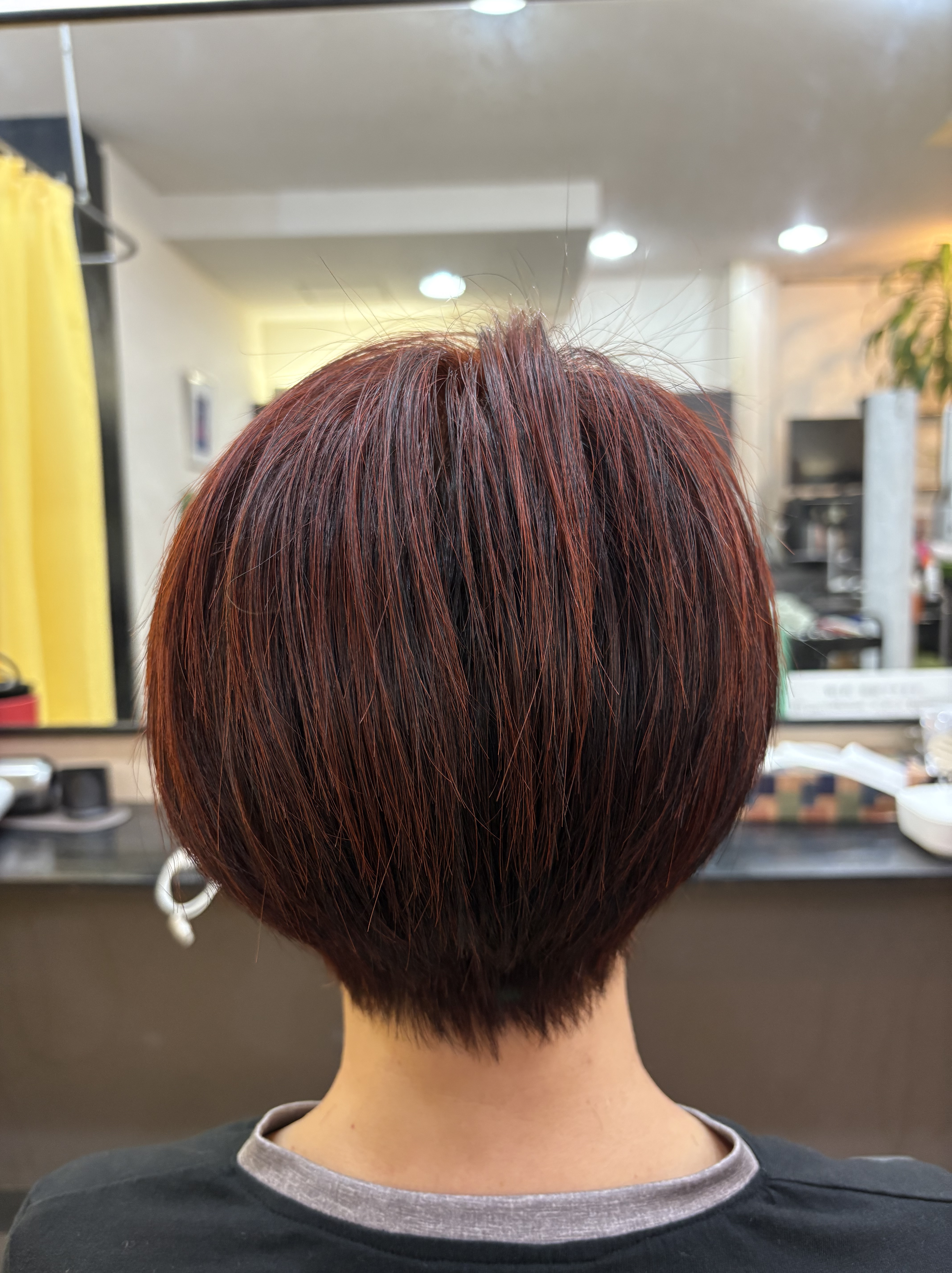 骨格修正くせ毛カットでブローレススタイル😊