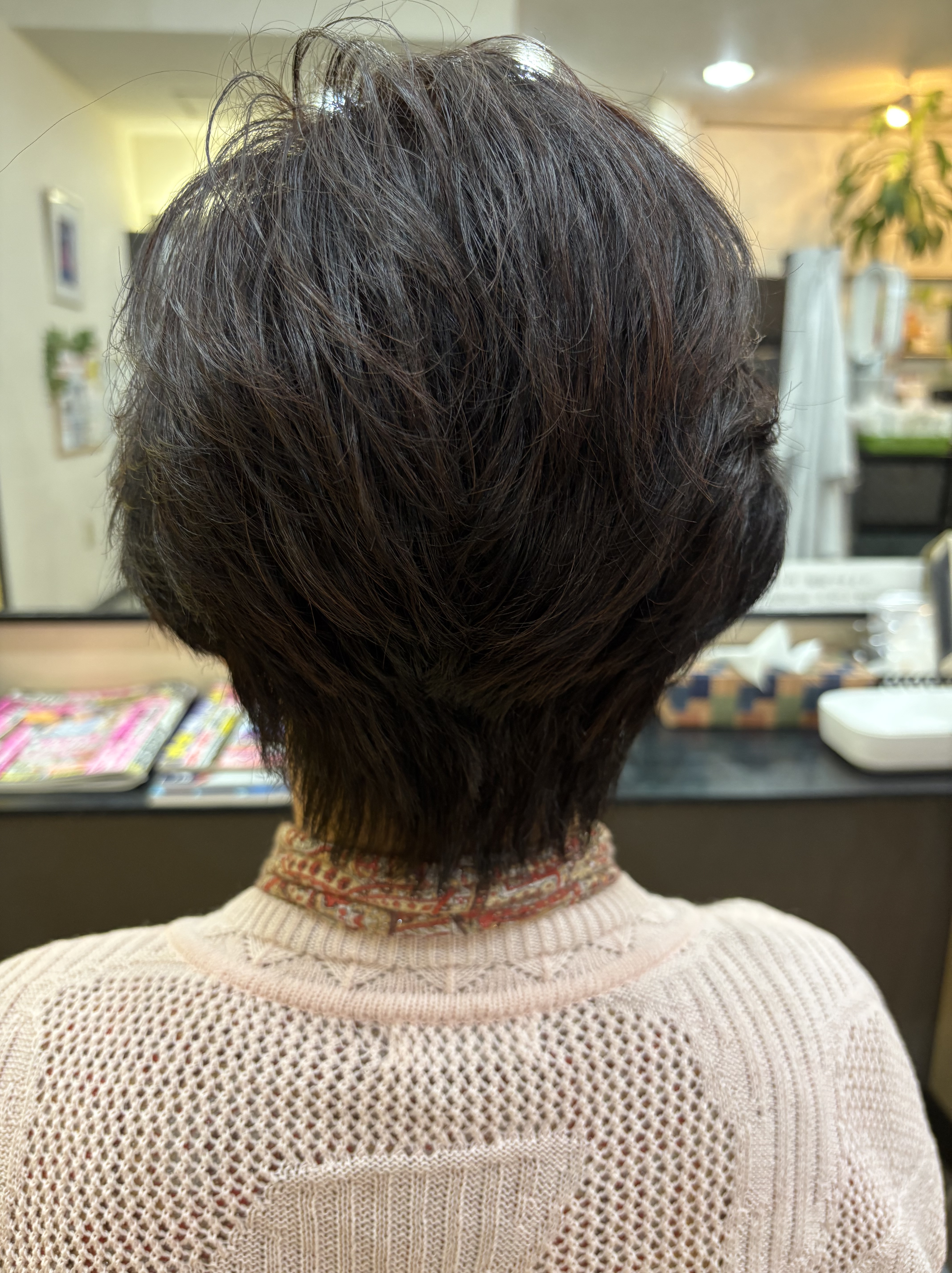 骨格修正くせ毛カット&アロマカラー😊