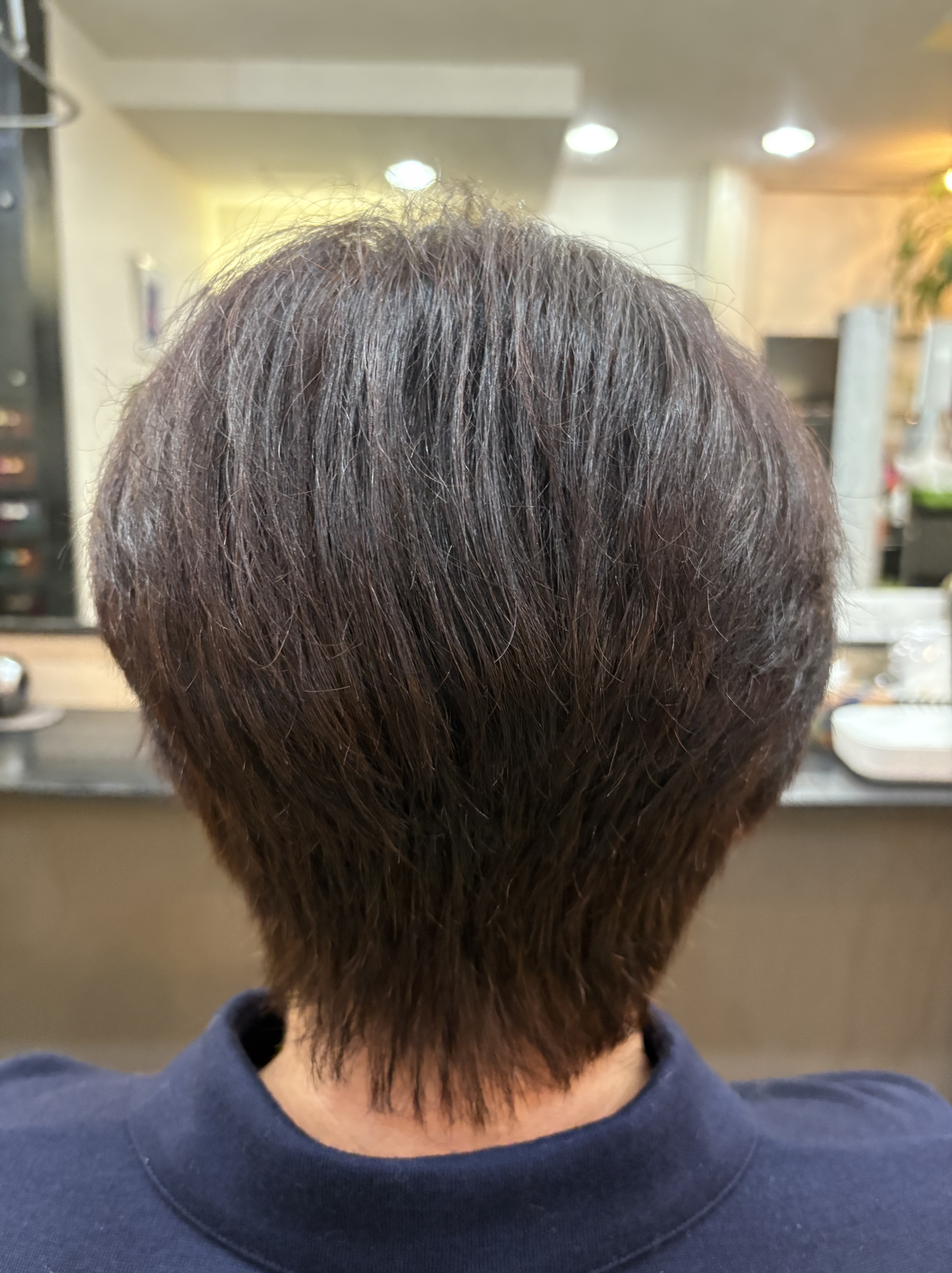 骨格修正くせ毛カット＆アロマカラー😊