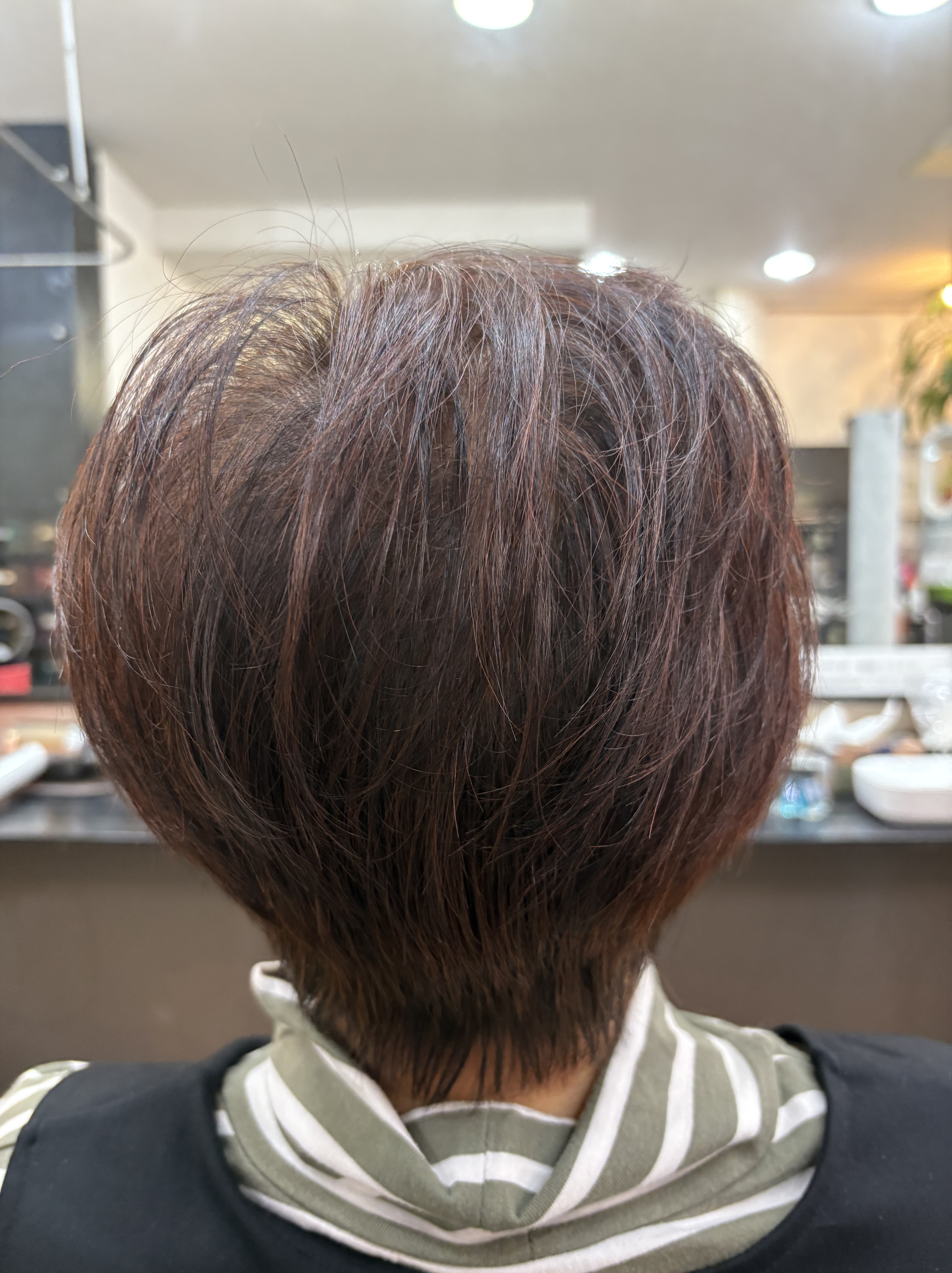 骨格修正くせ毛カット＆美らヘナ＋美ら藍😊