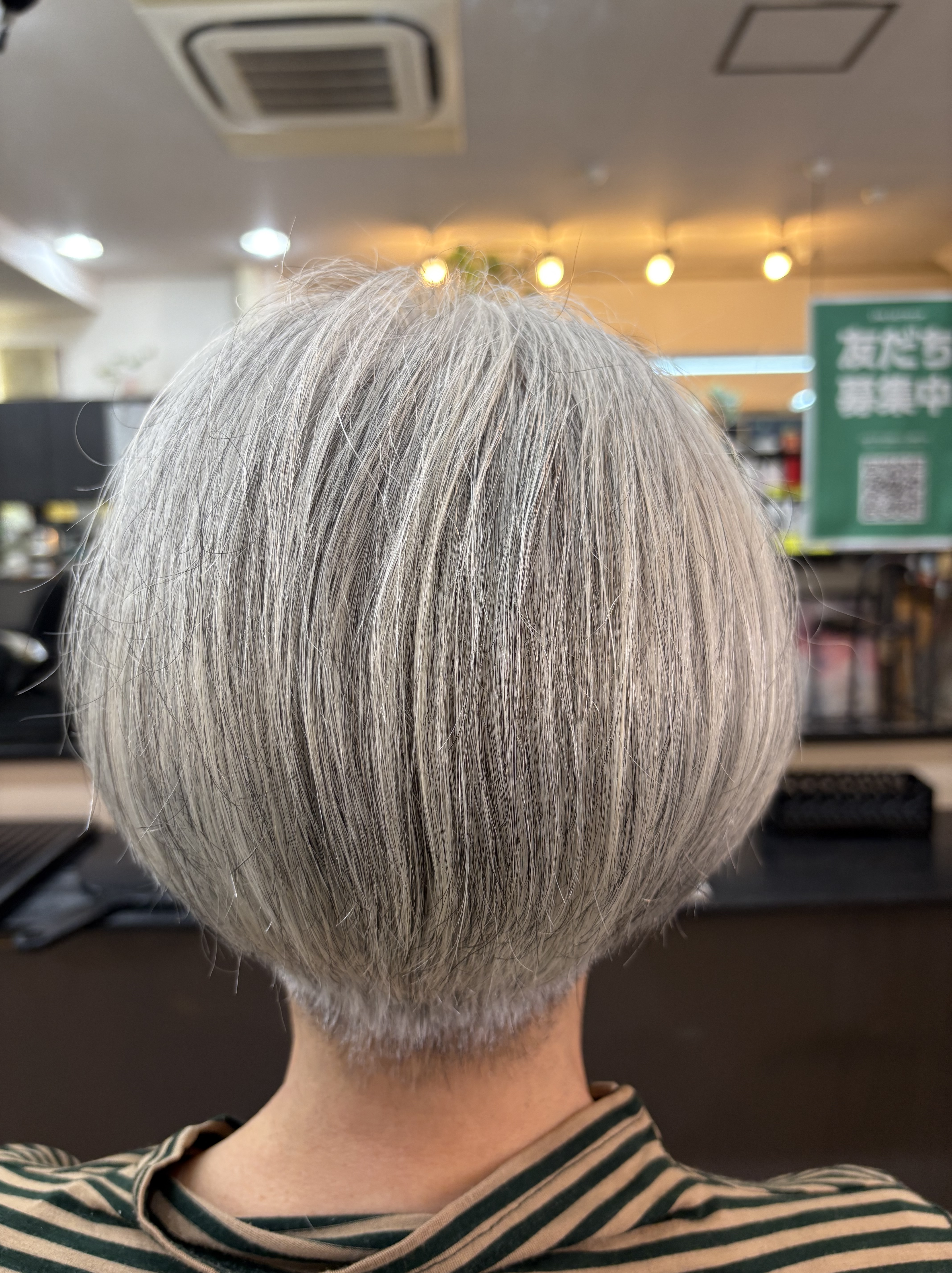 骨格修正くせ毛カットでブローレススタイル😊