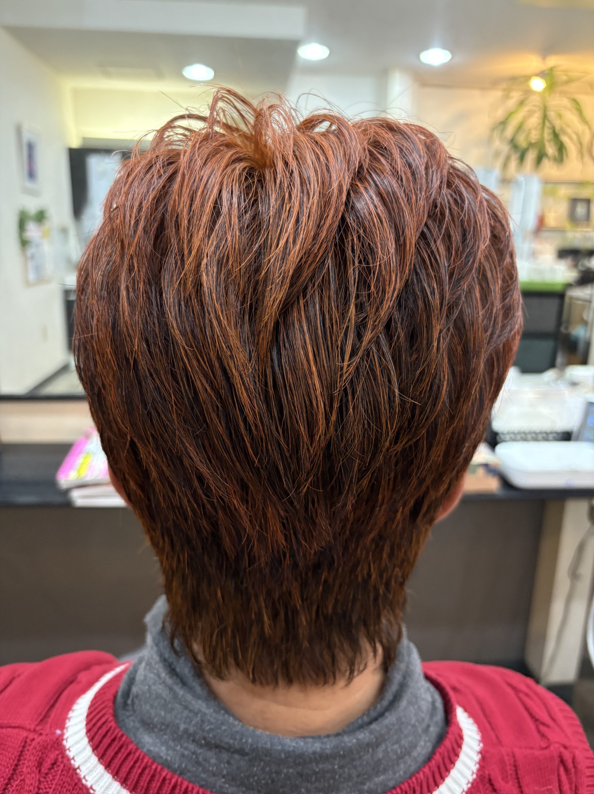 骨格修正くせ毛カット＆美らヘナ😊