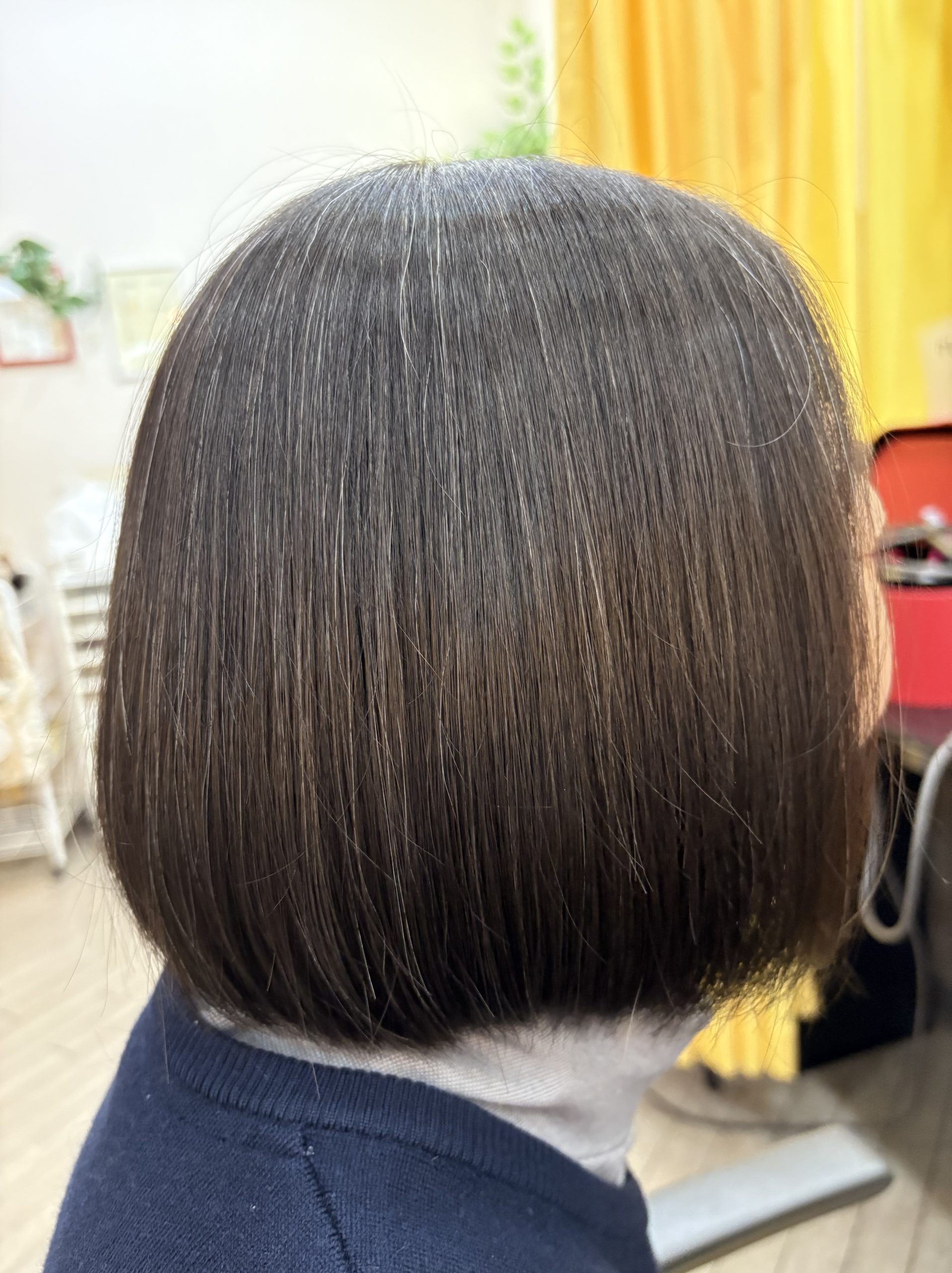 骨格修正くせ毛カットでブローレススタイル😊