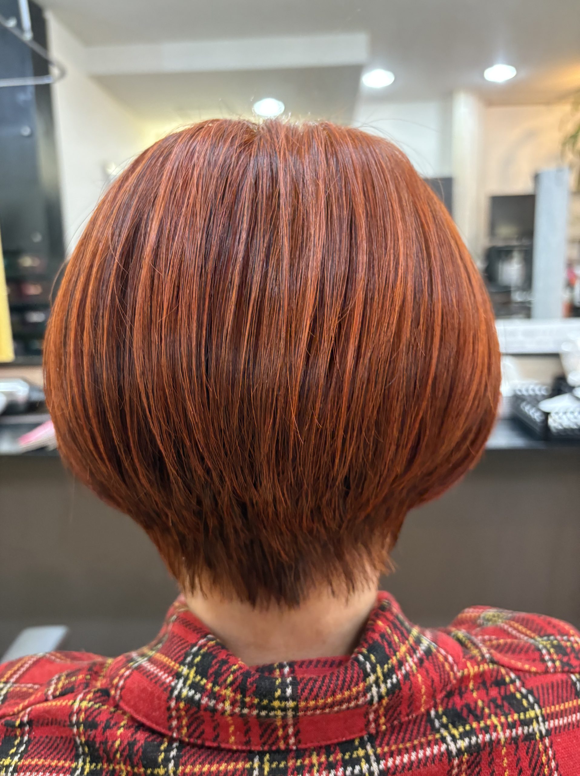 骨格修正くせ毛カット＆HQヘナ😊