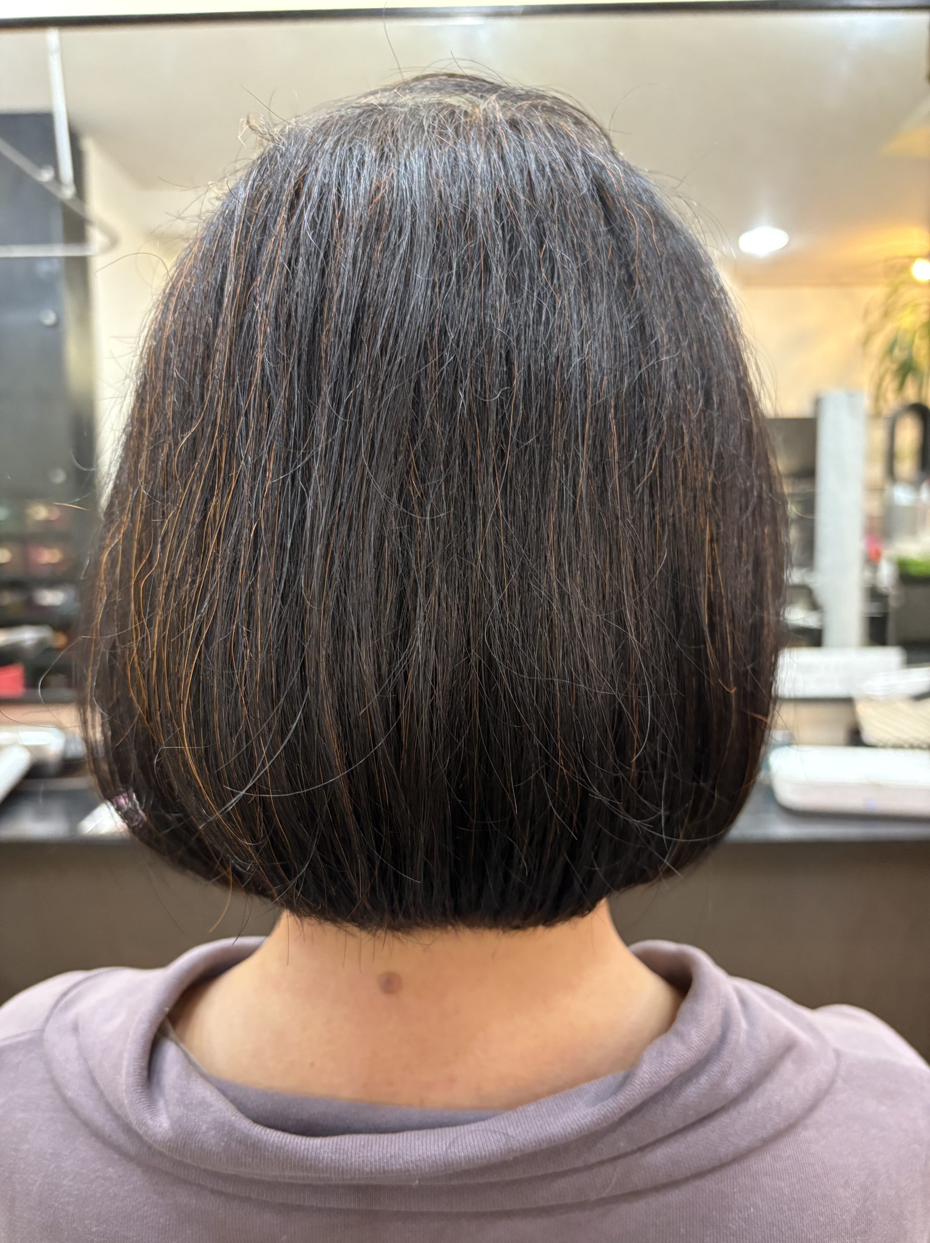 骨格修正くせ毛カット＆美らヘナ😊