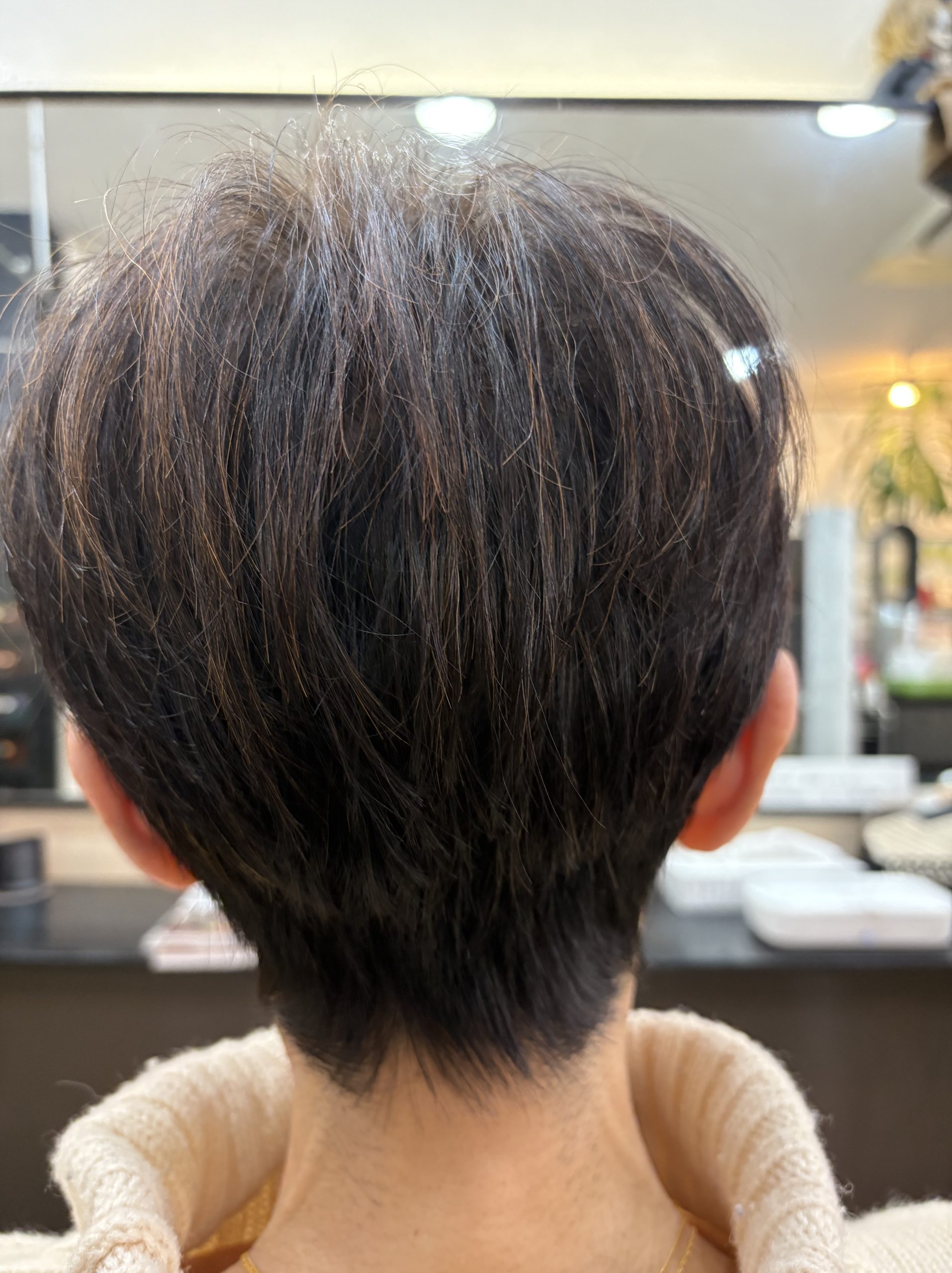 骨格修正くせ毛カット＆アロマカラー😊