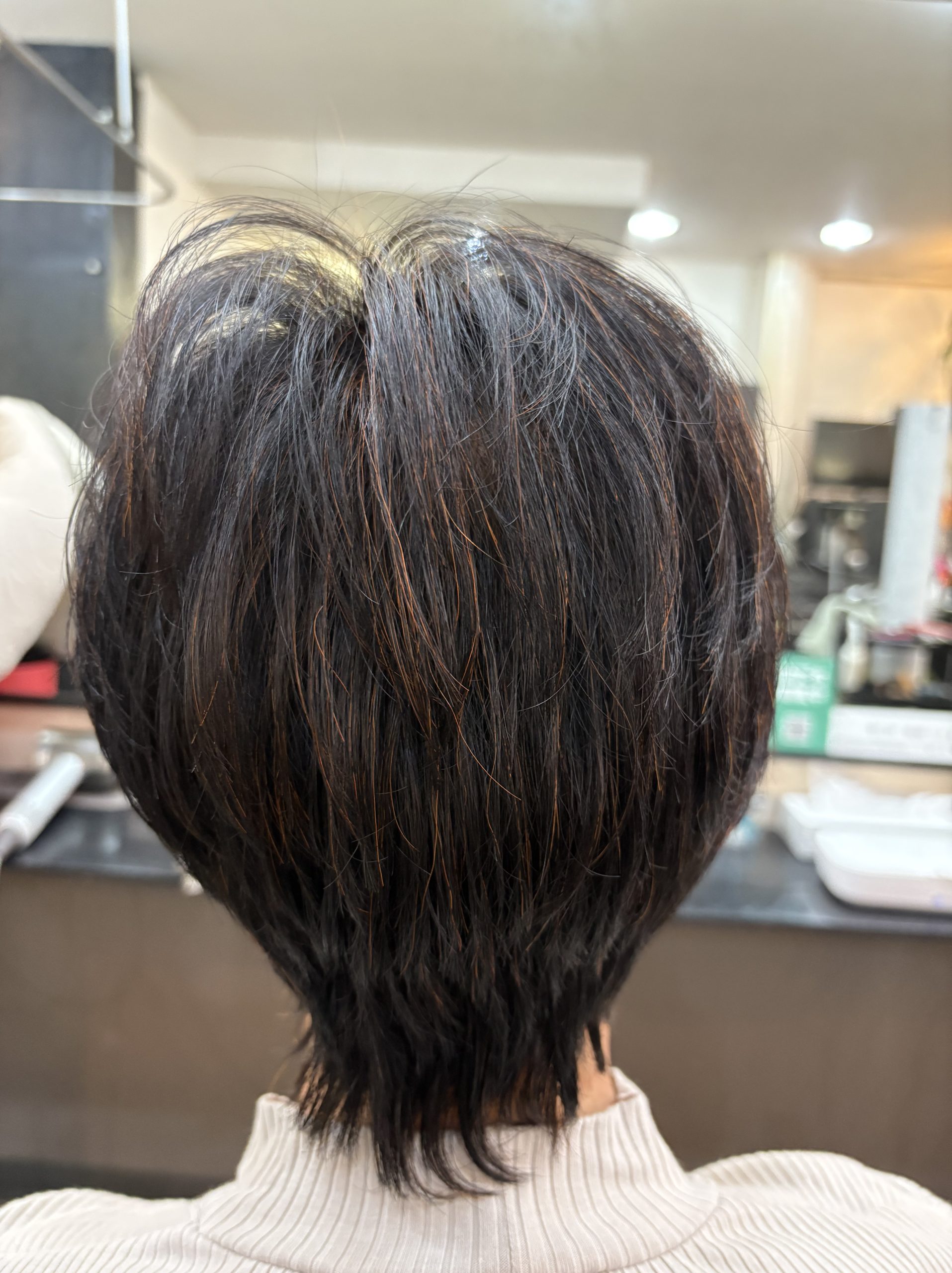 骨格修正くせ毛カット＆美らヘナ😊