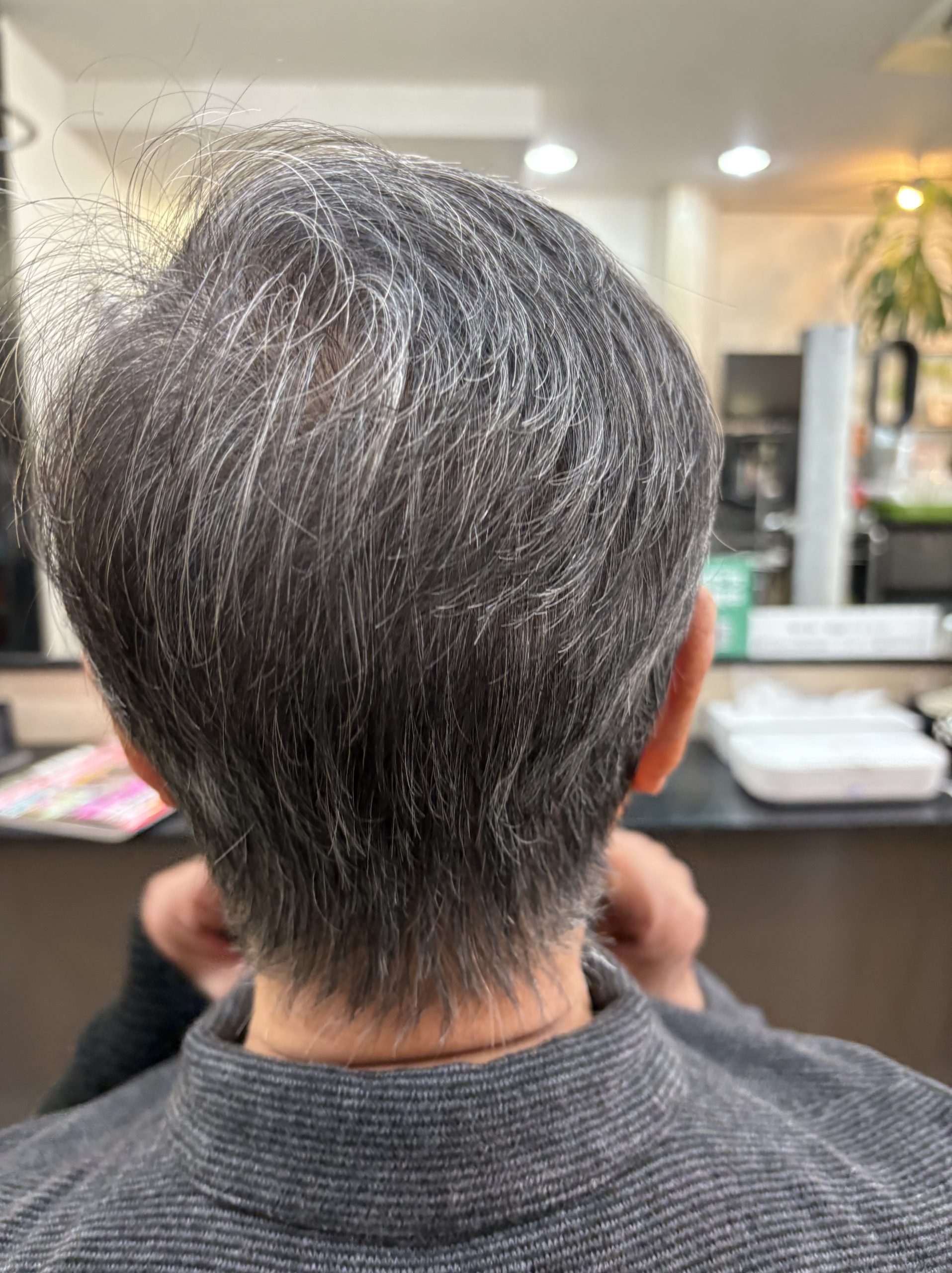 骨格修正くせ毛カットでブローレススタイル😊