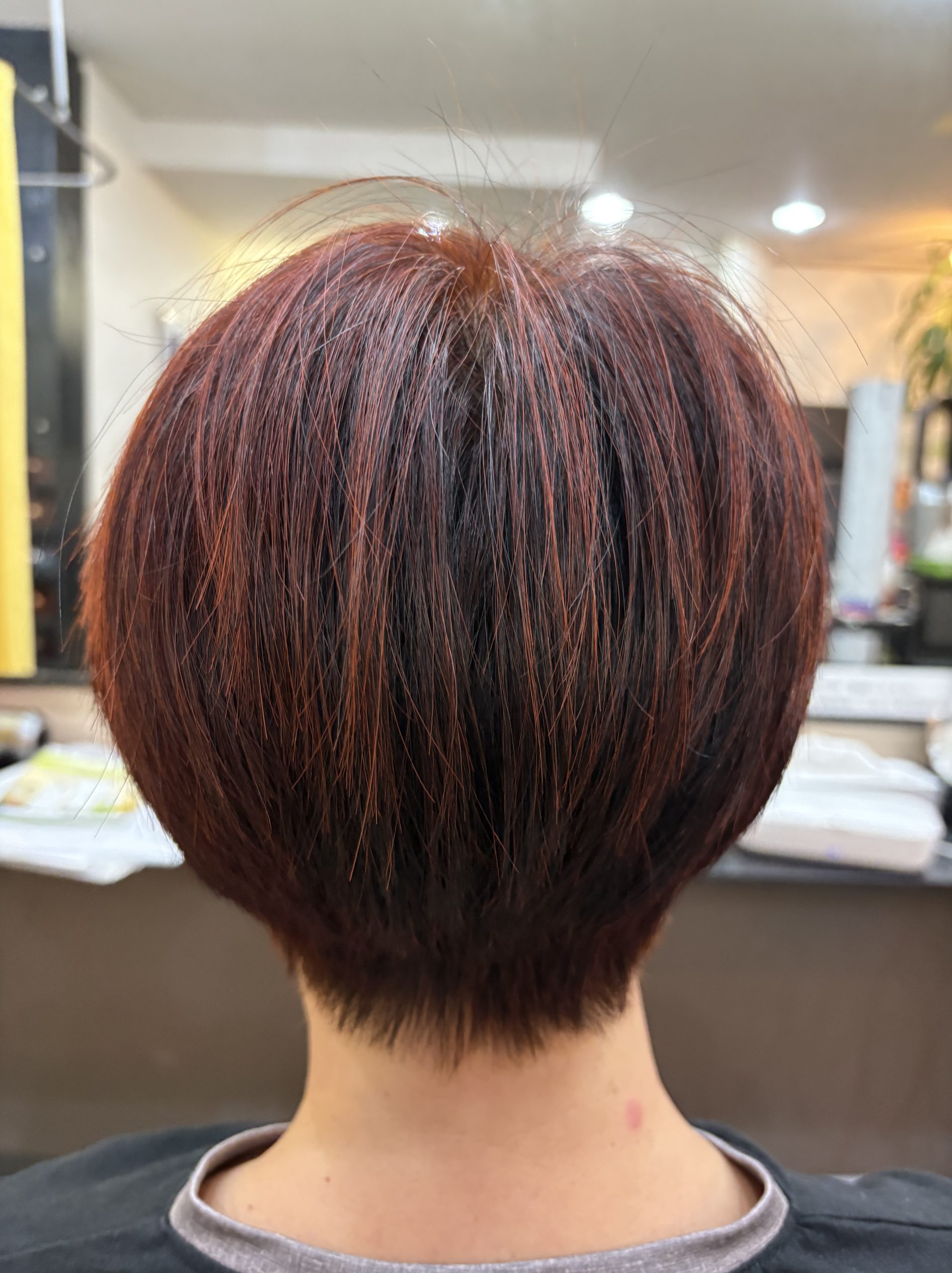 骨格修正くせ毛カットでブローレススタイル😊