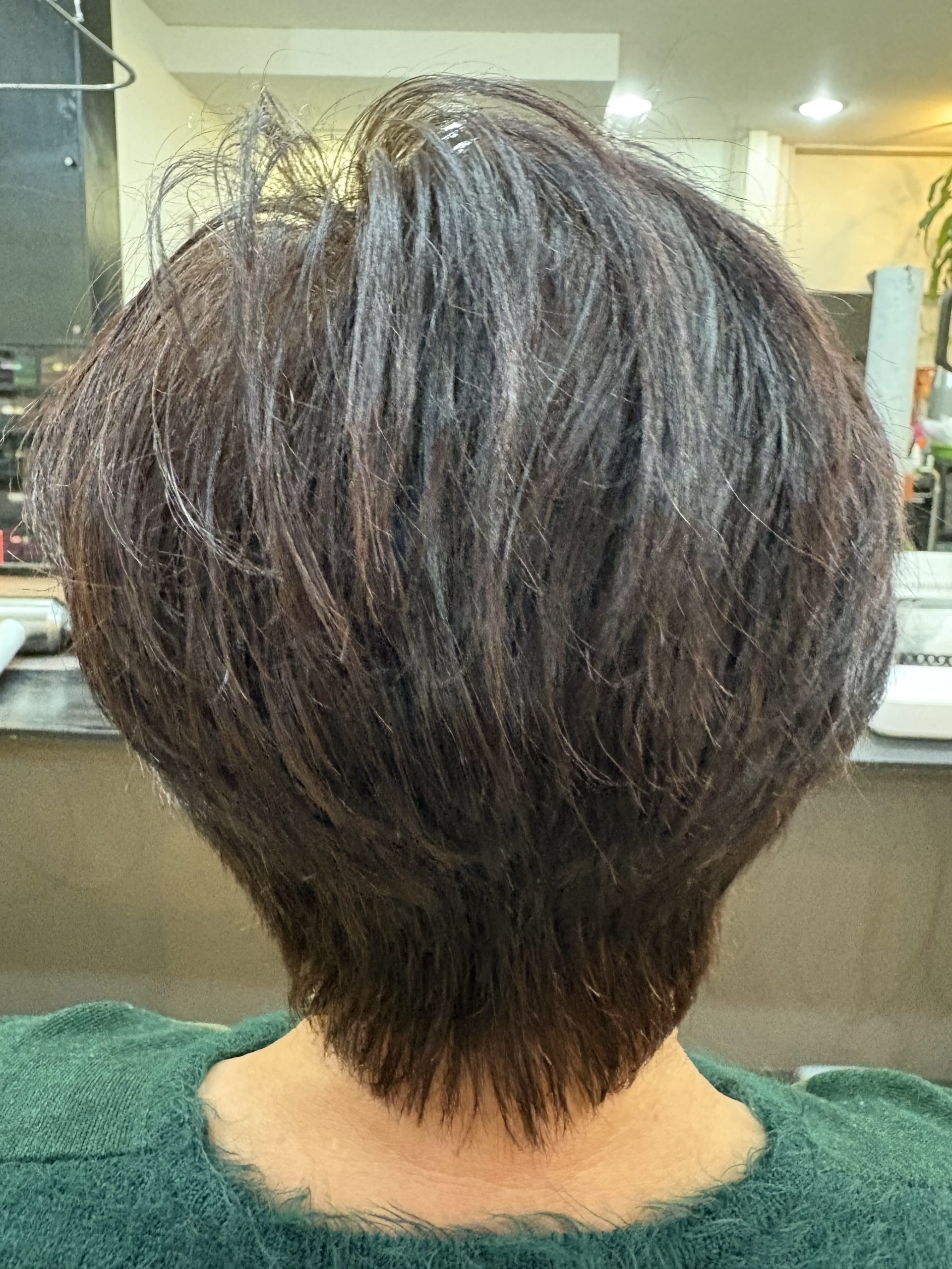 骨格修正くせ毛カット＆アロマカラー😊