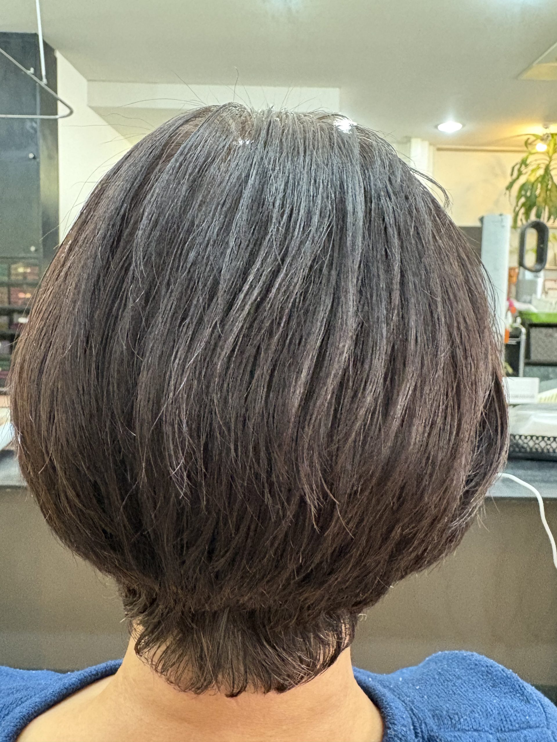 骨格修正くせ毛カットでブローレススタイル😊