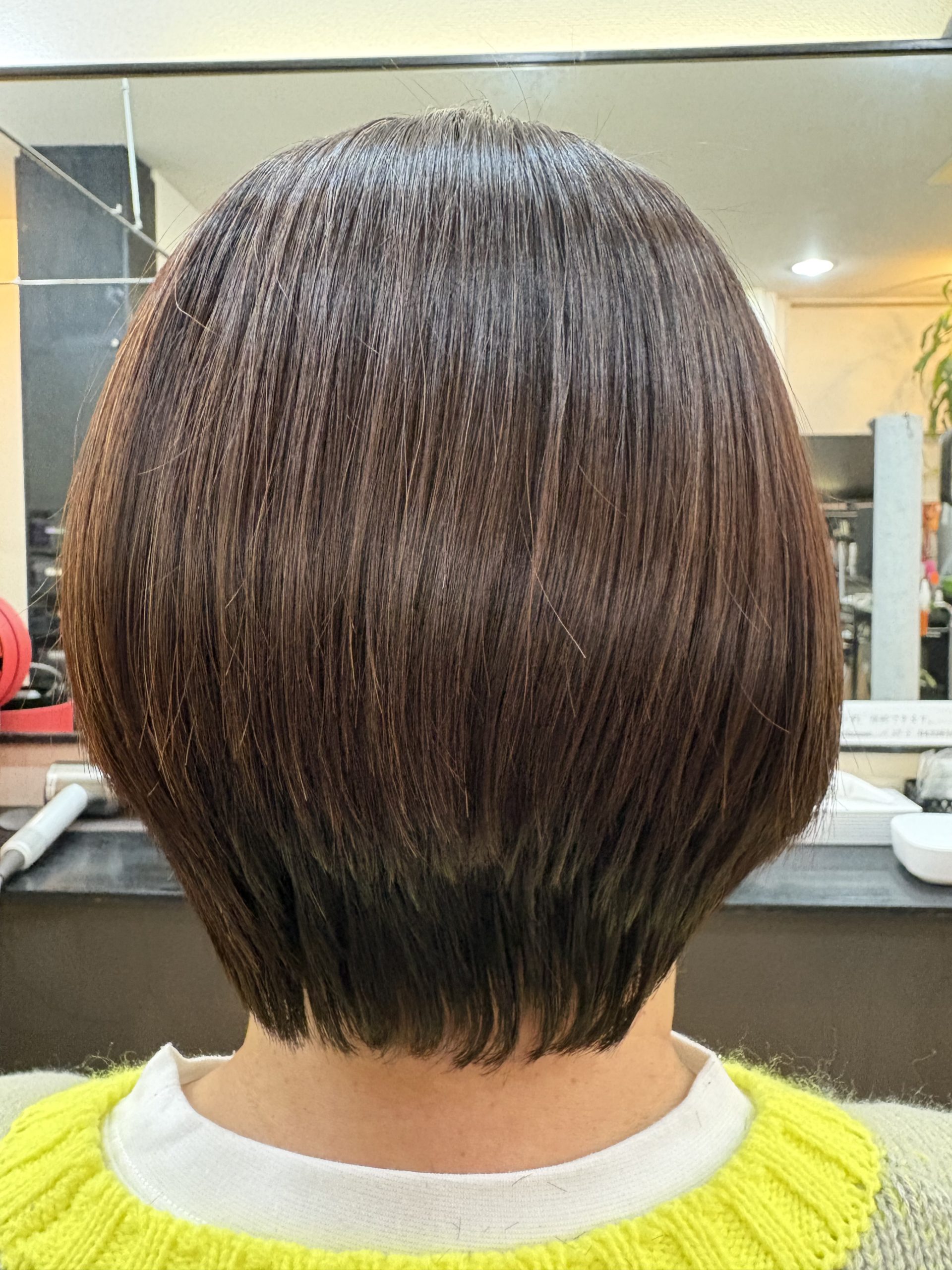 骨格修正くせ毛カットでブローレススタイル😊