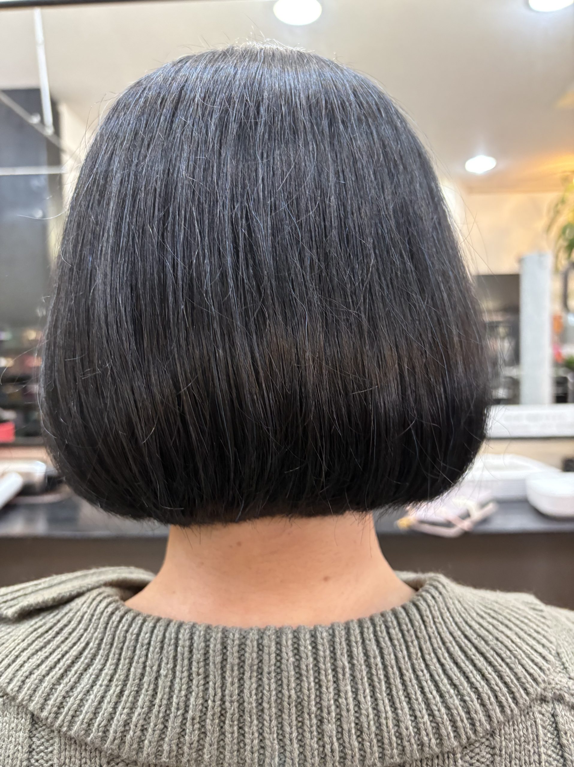 骨格修正くせ毛カット＆美ら藍😊