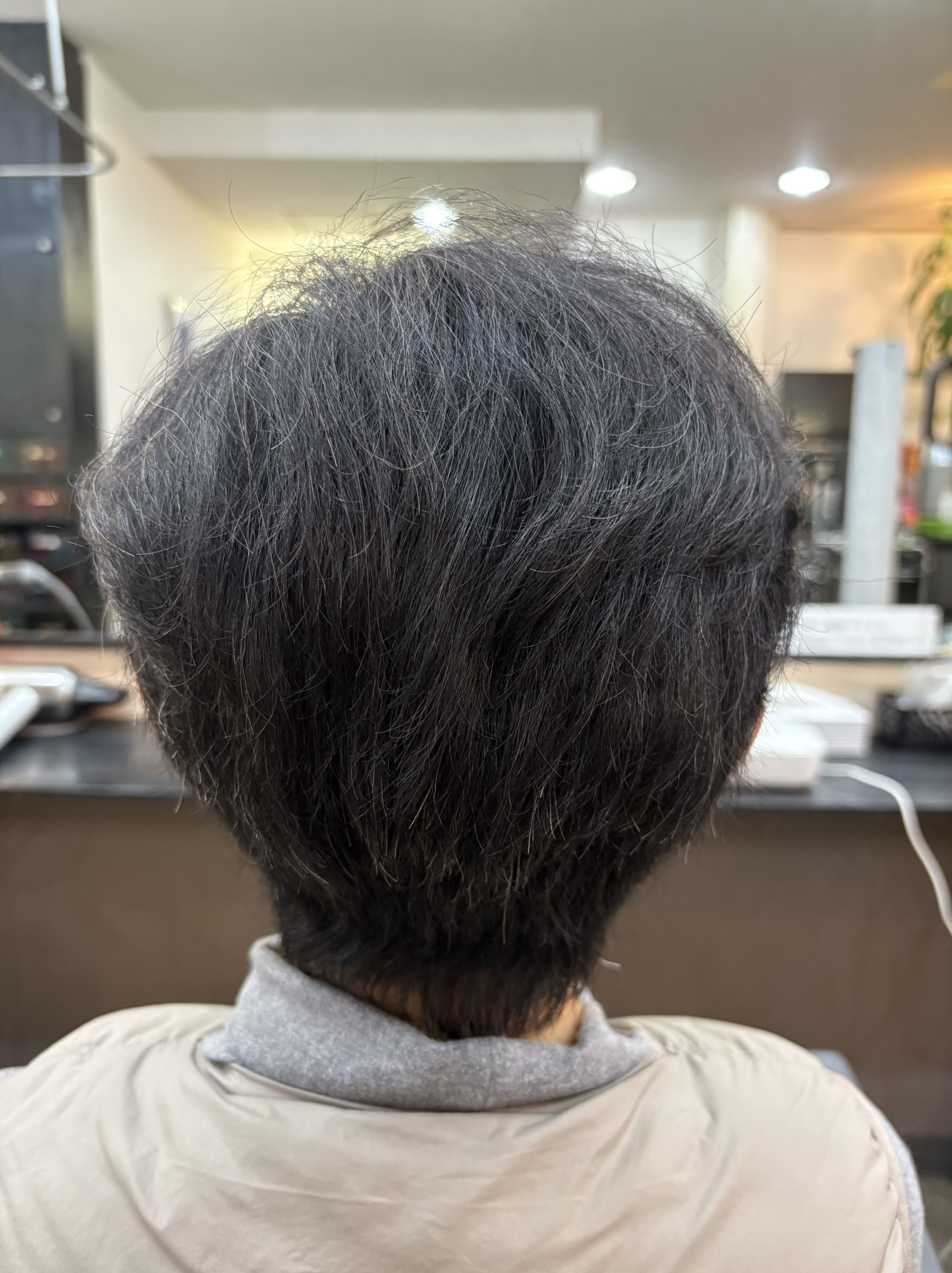 骨格修正くせ毛カットでブローレススタイル😊