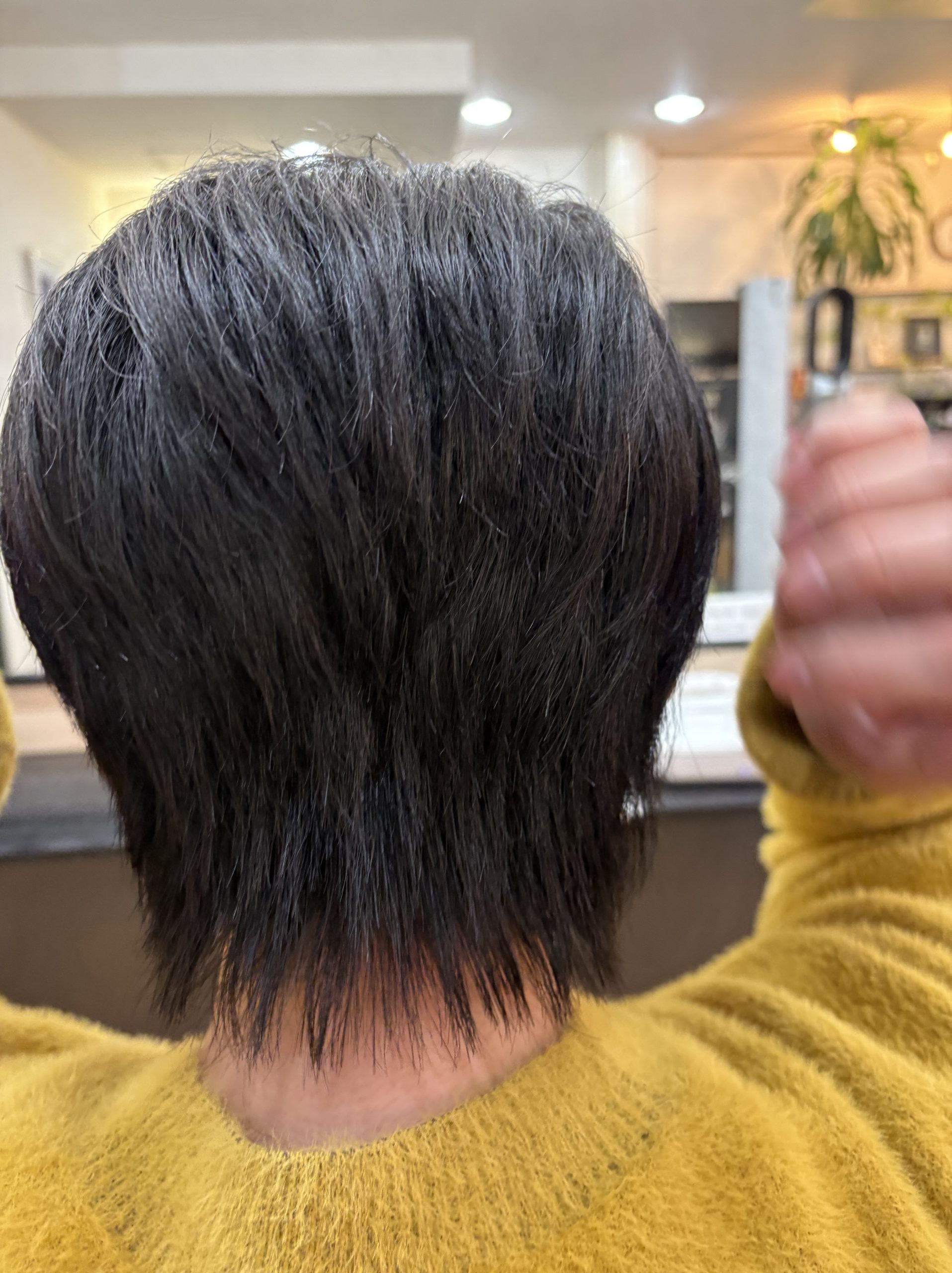 骨格修正くせ毛カットでブローレススタイル😊