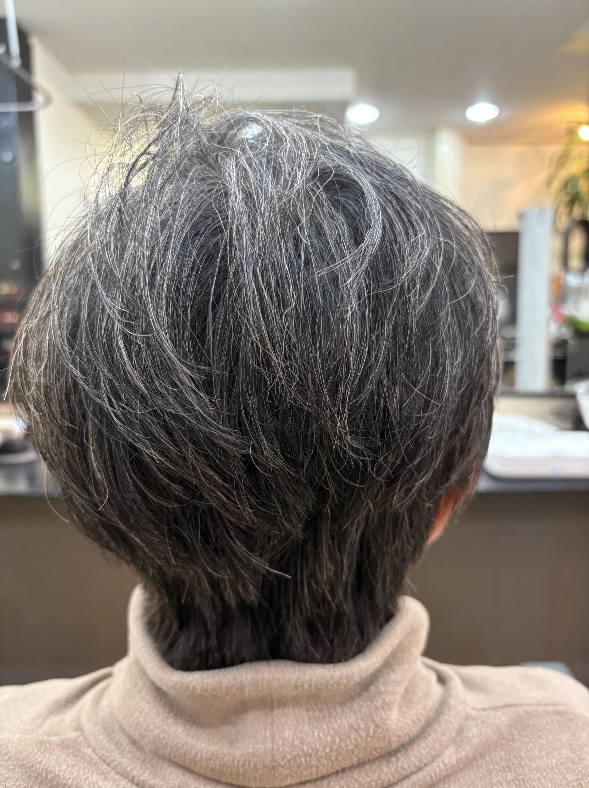 骨格修正くせ毛カットでブローレススタイル😊