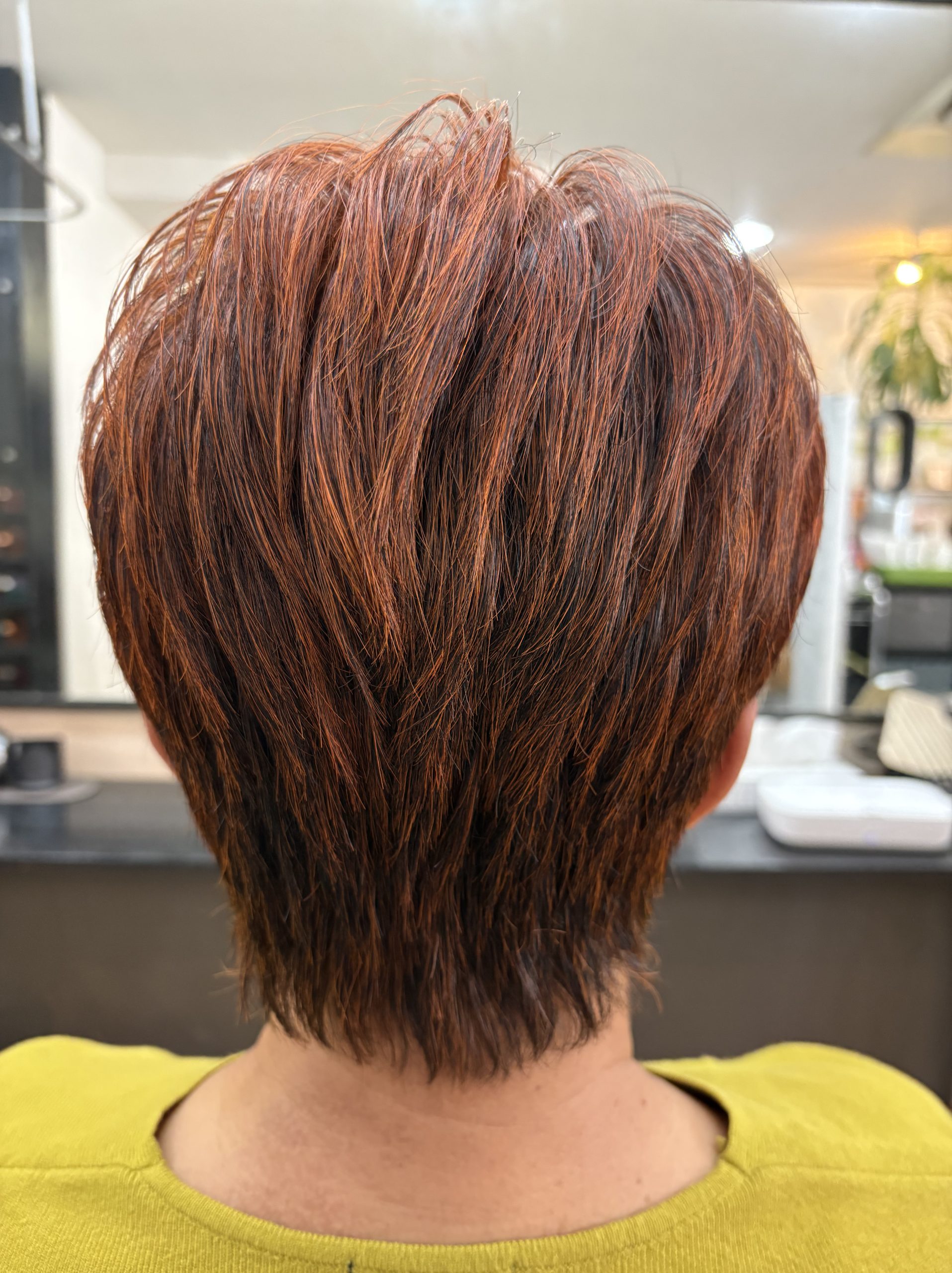 骨格修正くせ毛カット＆美らヘナ😊